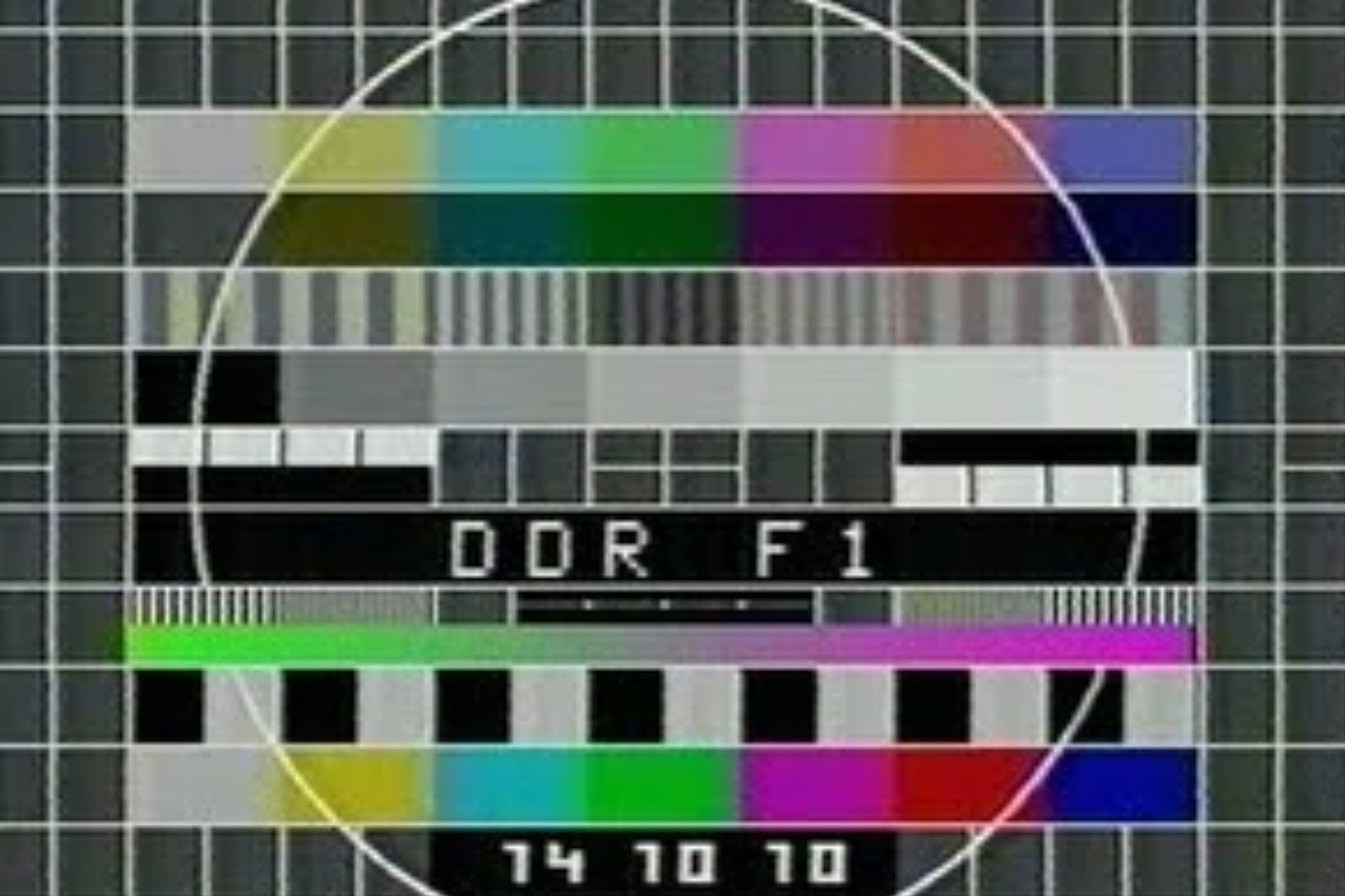 Siehst du Osten oder Westen? Das Testbild hat es verraten