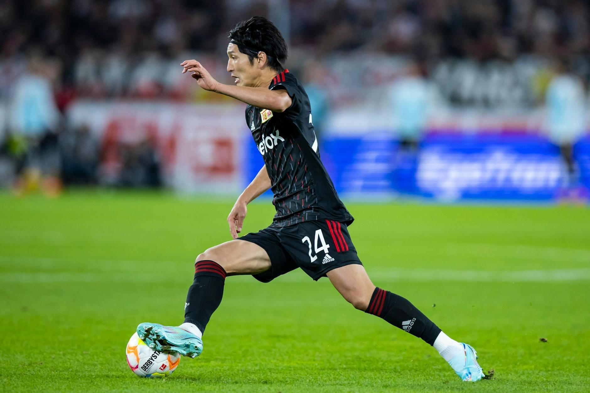 ARCHIV - Brachte Union im letzten Test in Führung: Genki Haraguchi.