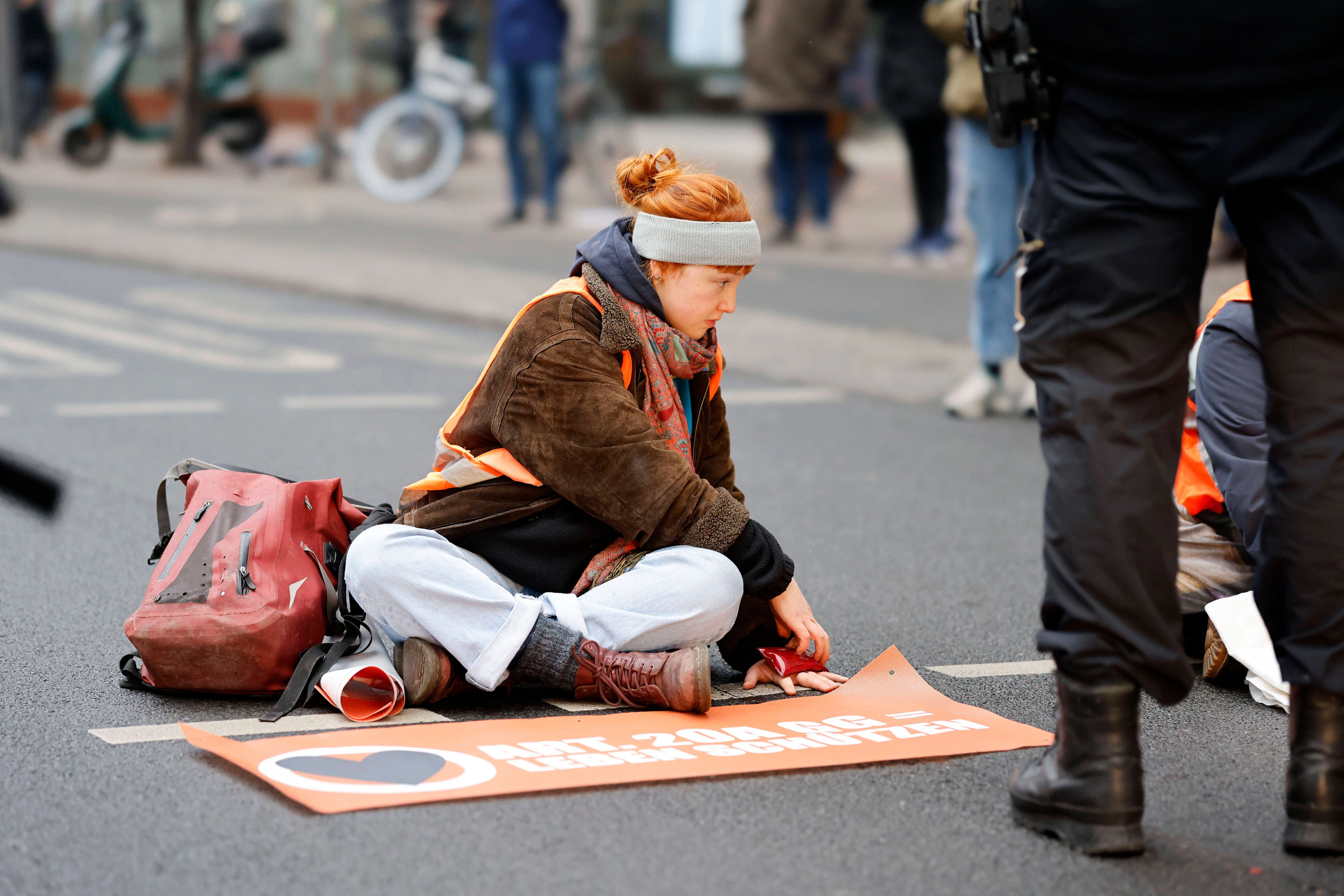 Berlin, Potsdamer Straße, kurz vor Weihnachten