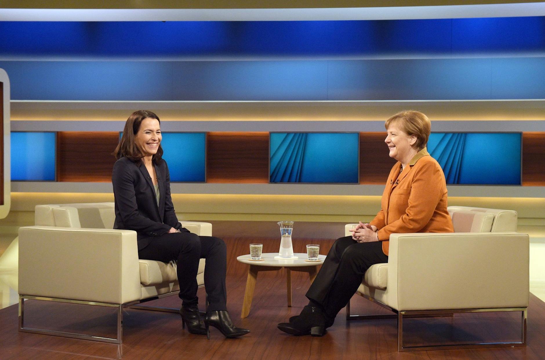ARCHIV - Auch Angela Merkel war in ihrer Zeit als Bundeskanzlerin bei «Anne Will» zu Gast.