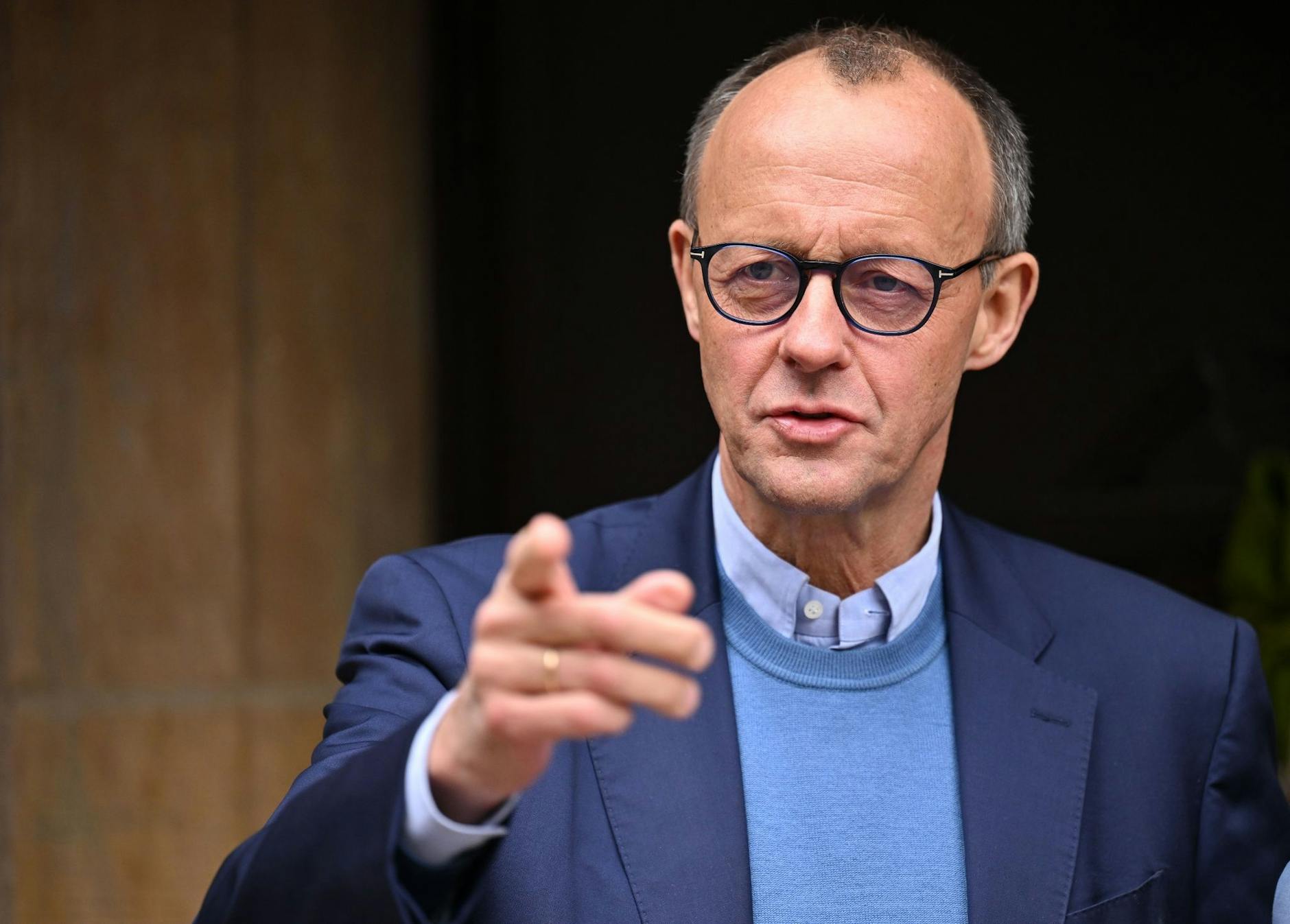 Zu sehen ist Friedrich Merz, Bundesvorsitzender der CDU.