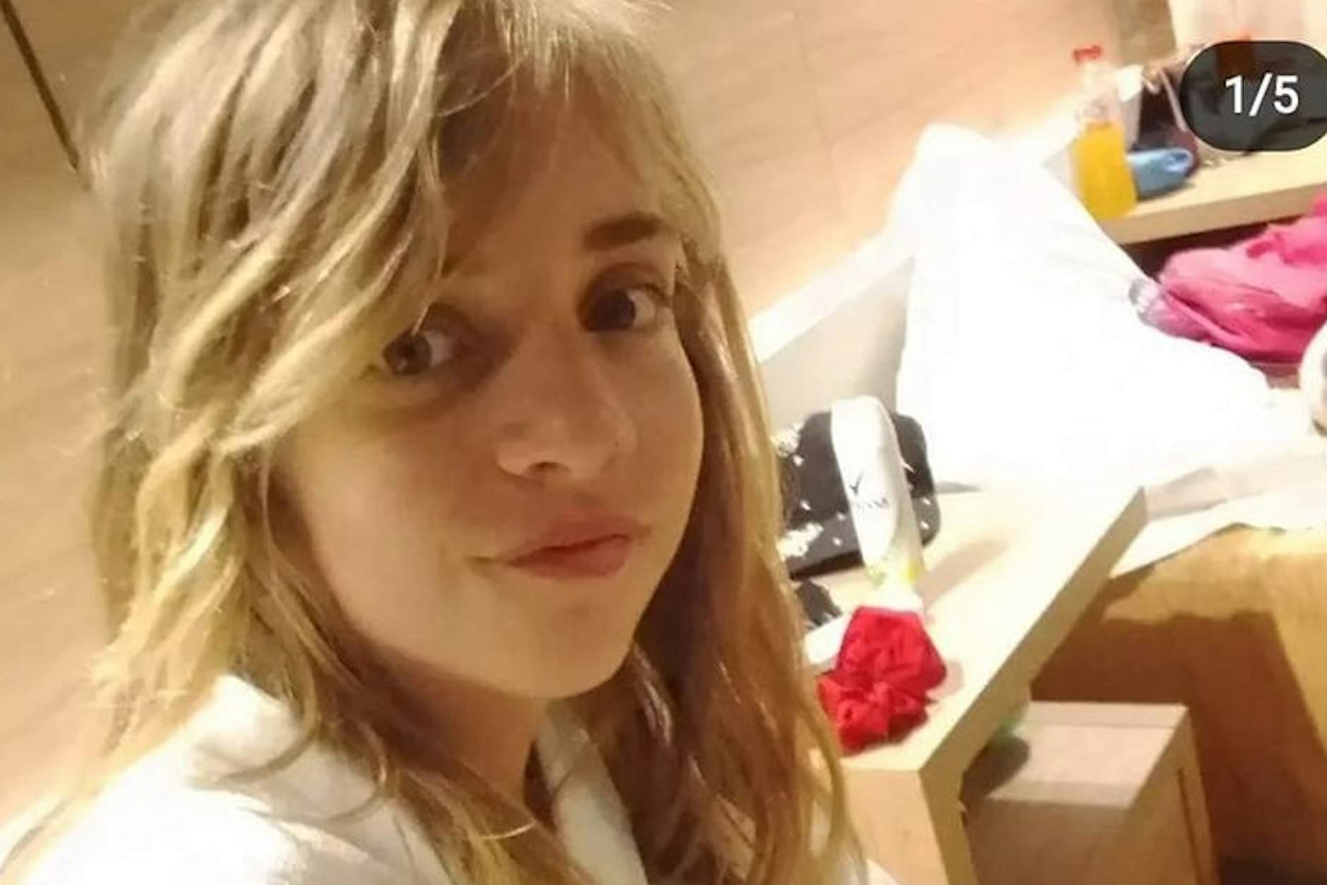 Dieses Bild von Milagros veröffentlichte ihre Tante auf Facebook.