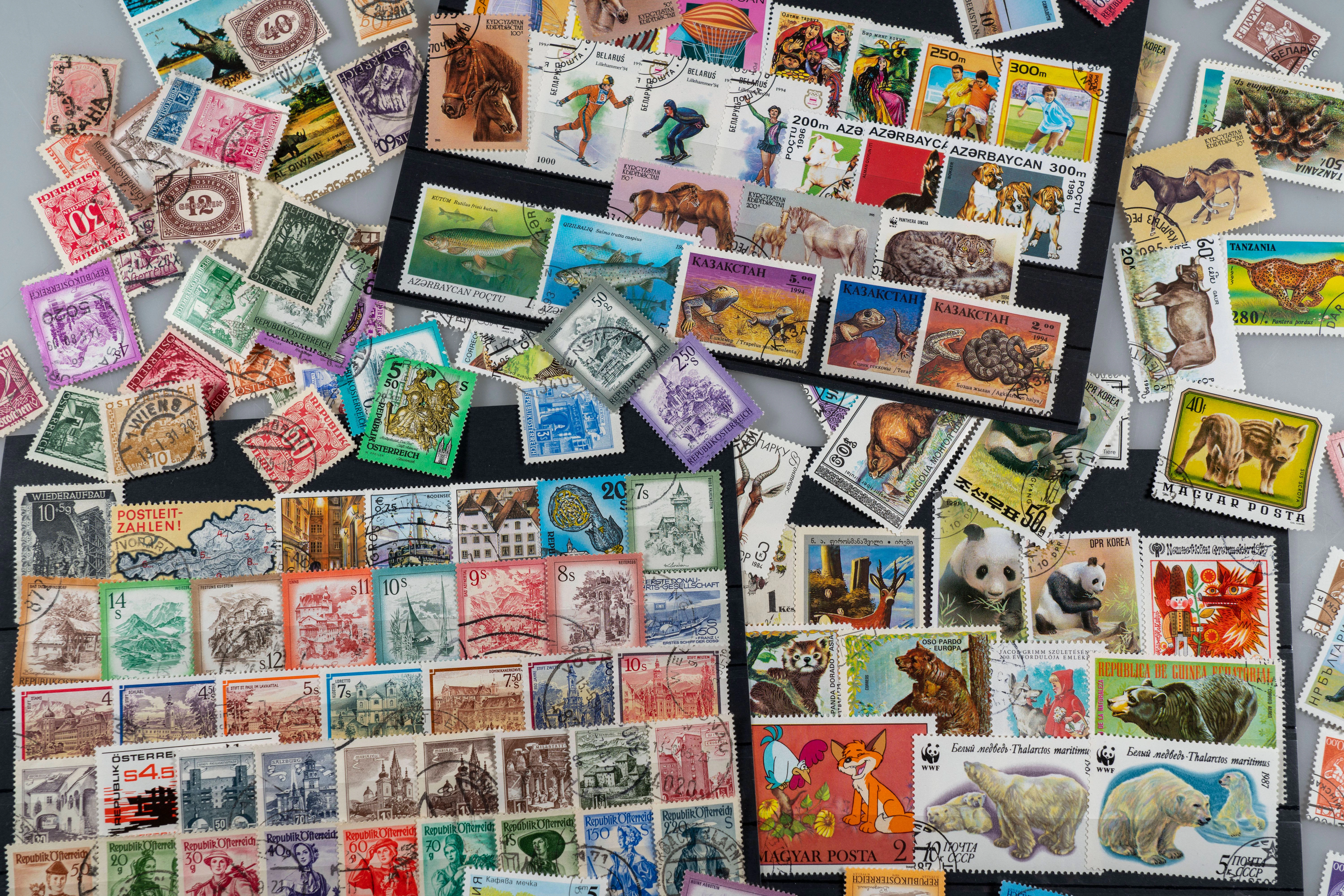 <strong>Eine außerordentlich bunte Briefmarkensammlung</strong>