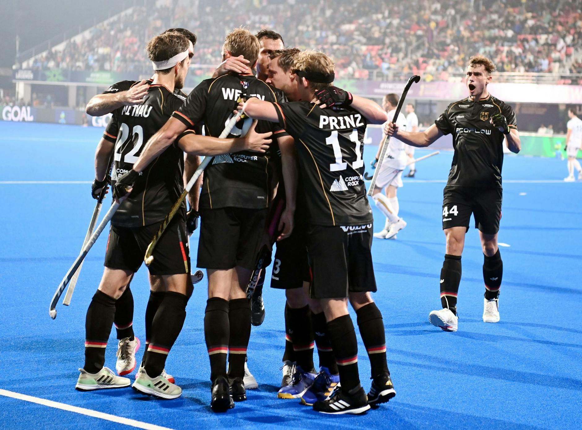 Schafften ein respektables Remis gegen die Olympiasieger aus Belgien: Die DHB-Männer.