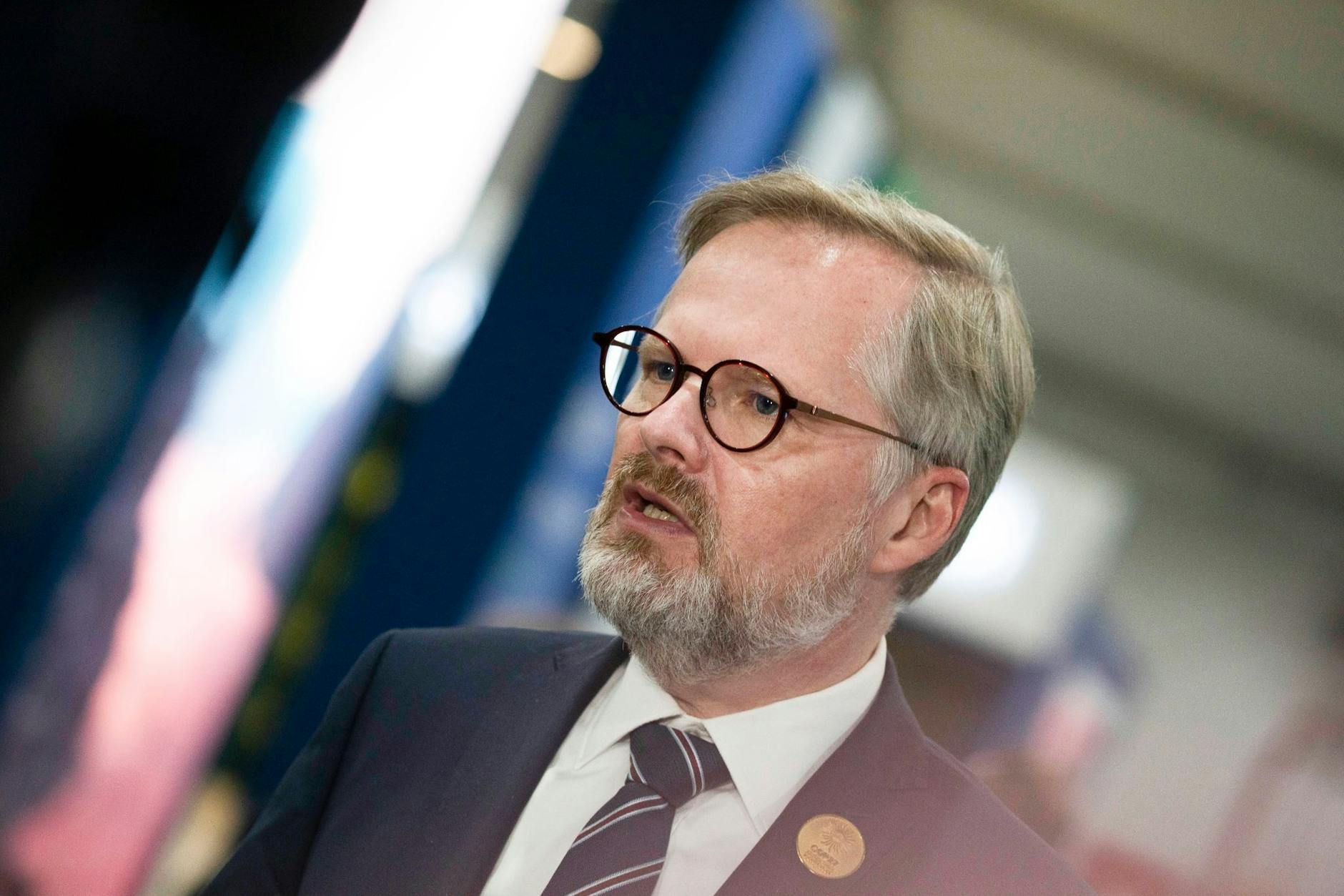 ARCHIV - Der tschichische Premierminister Petr Fiala hat mit seiner Regierung ein Misstrauensvotum überstanden.