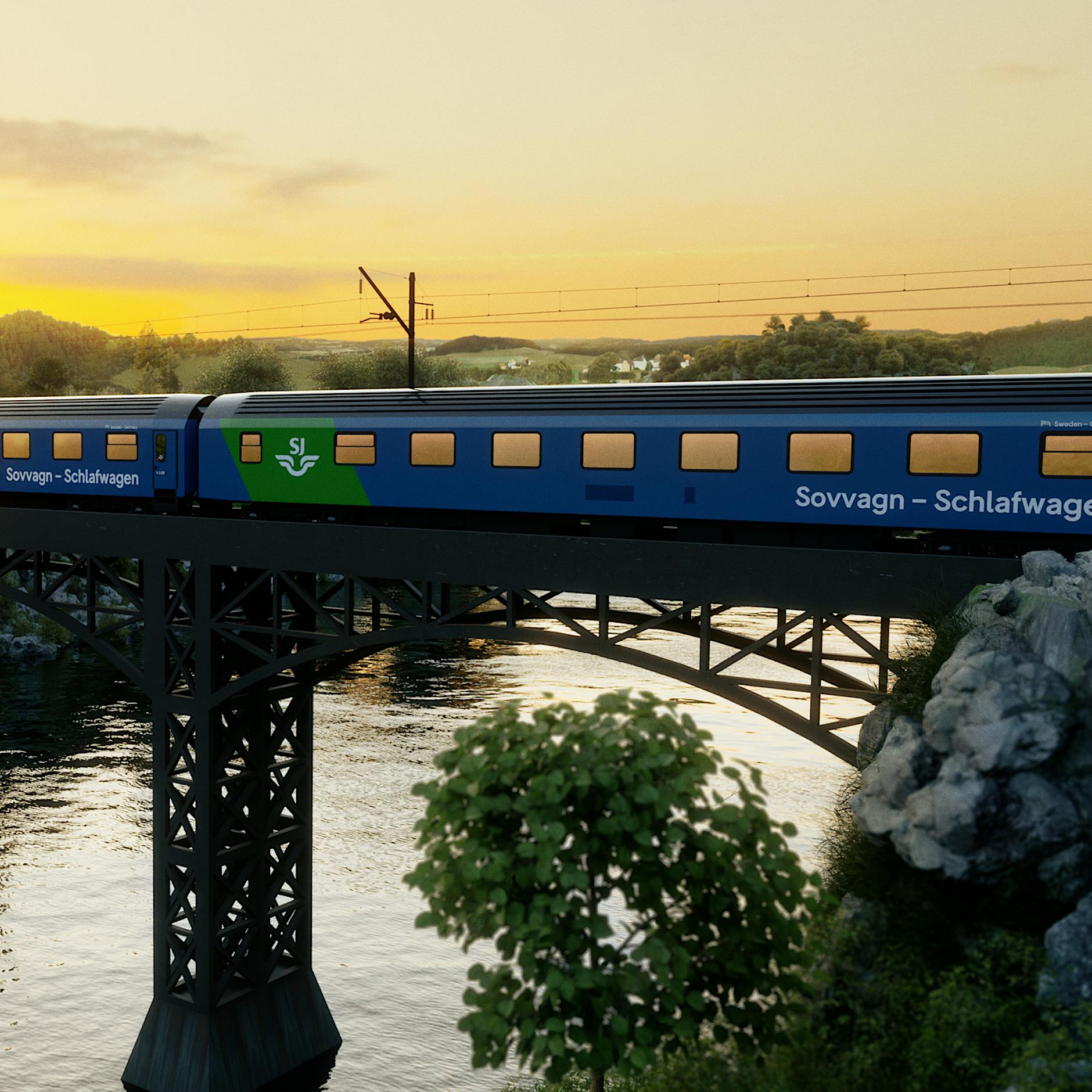 Im Schlaf nach Schweden: Neuer Nachtzug von Berlin nach Stockholm