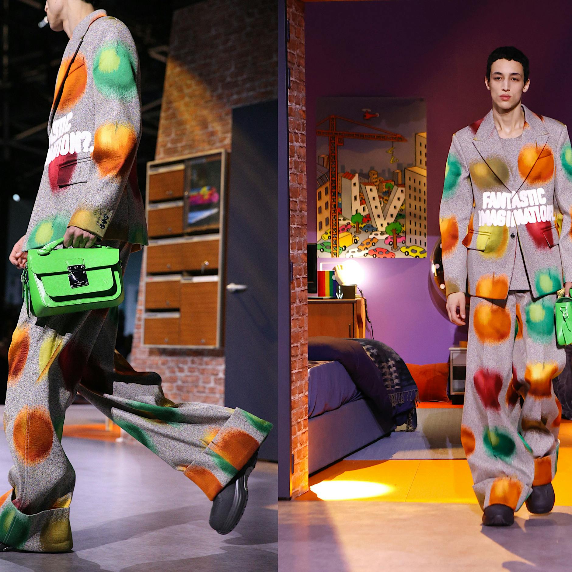 Status Update: Louis Vuitton zeigt neue Kollektion in Paris