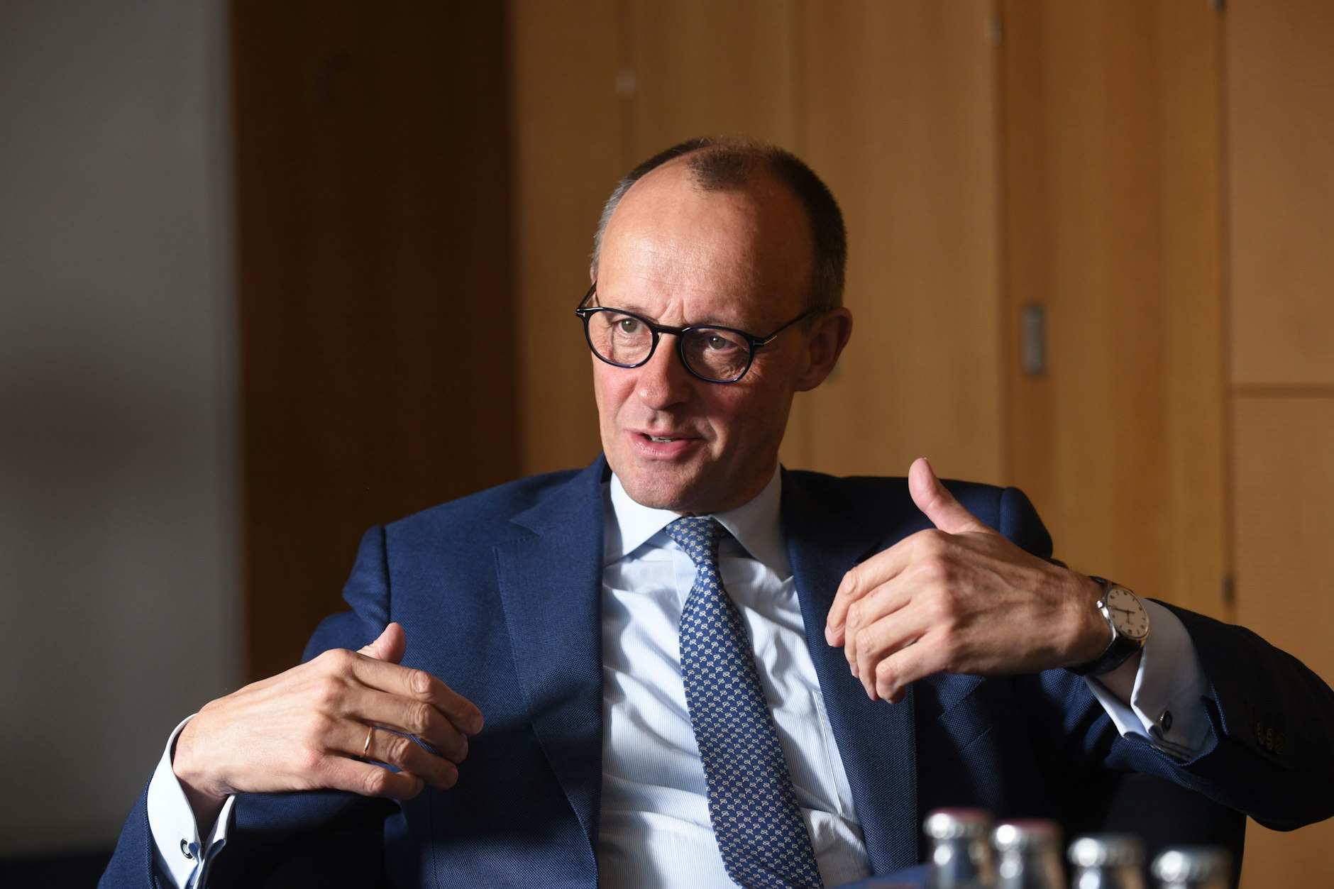 Merz vermisst am Berliner Kulturangebot nur eines: mehr Jazzclubs.