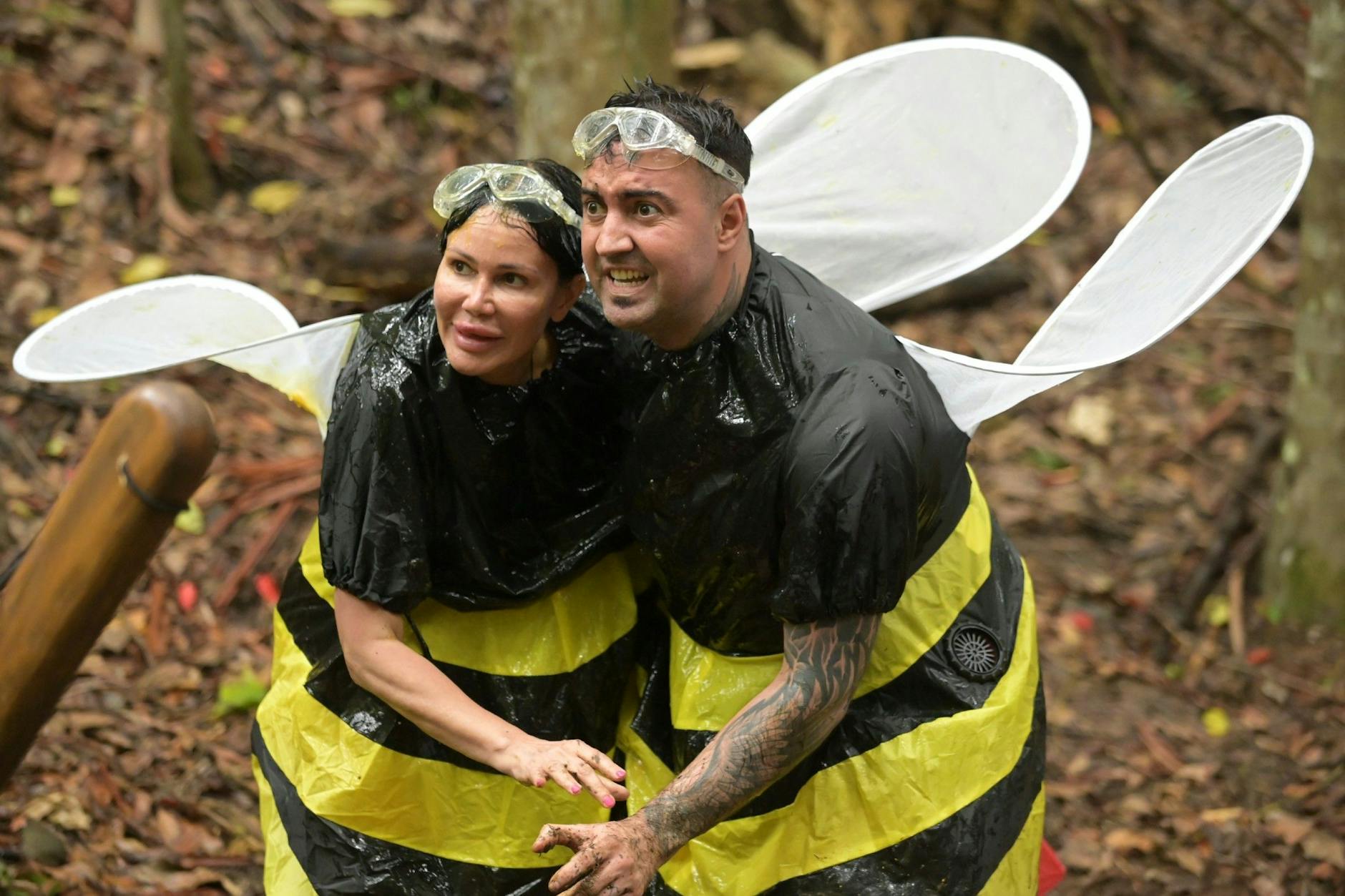 Zwei Favoriten bei der Schatzsuche: Die Ost-Berlinerin Djamila Rowe und der „Checker vom Neckar“ Cosimo Citiolo.