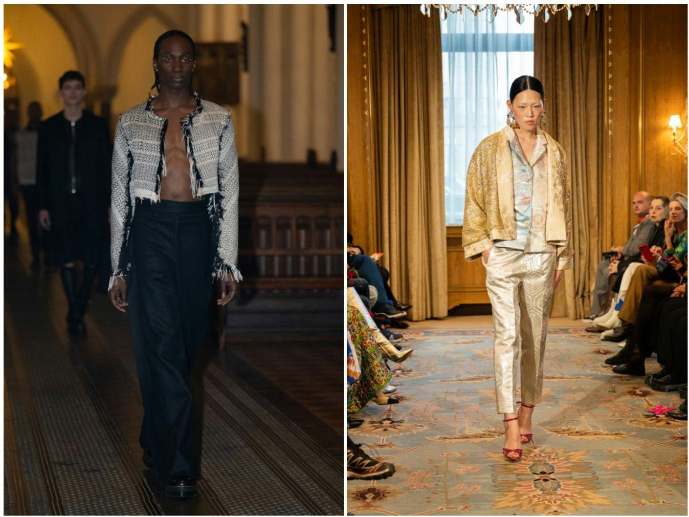 LML Studio: Handgewebte Materialien; Rianna + Nina: Opulenz von internationalem Renommee.