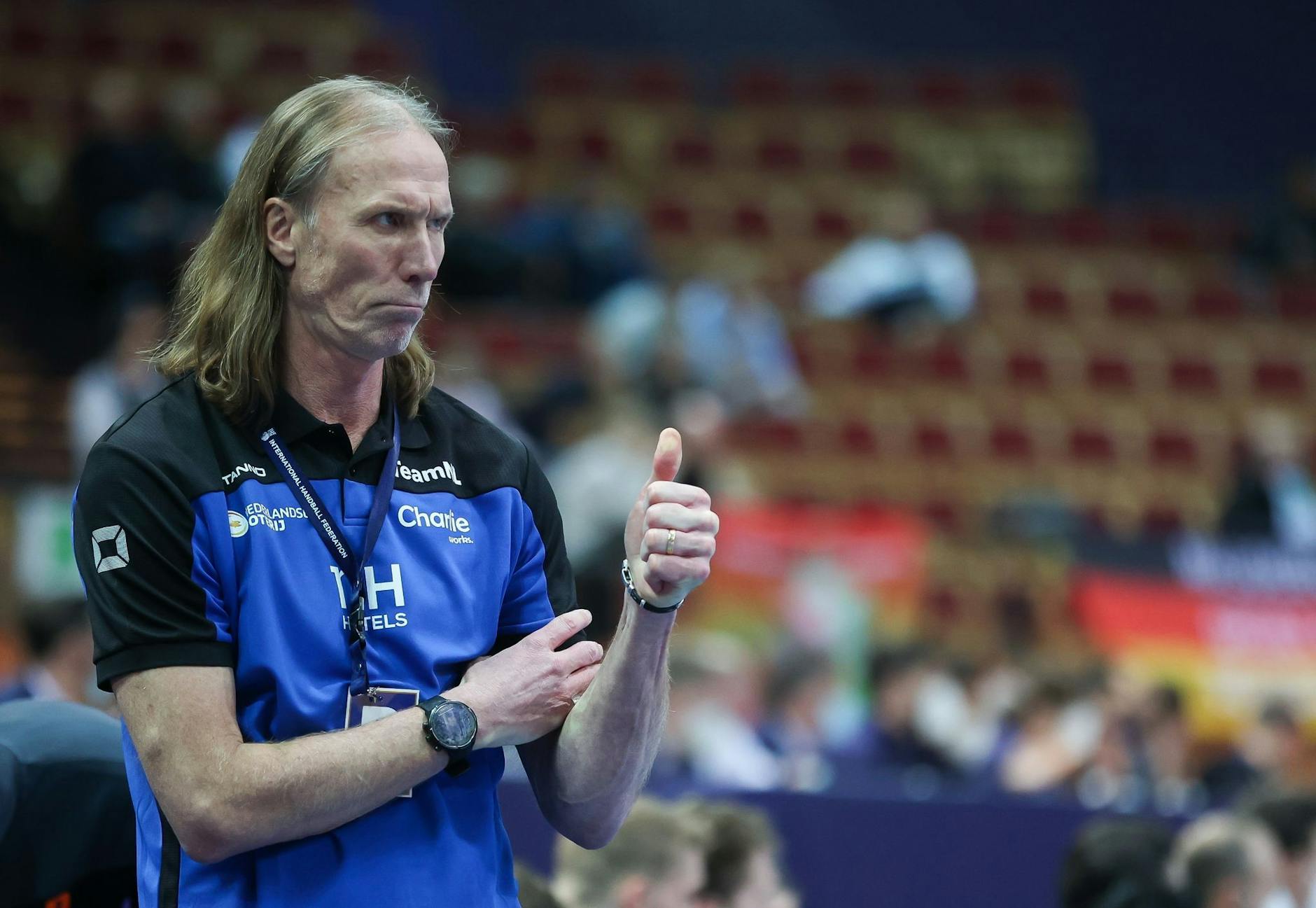 Staffan Olsson ist der Trainer der niederländischen Handballer.