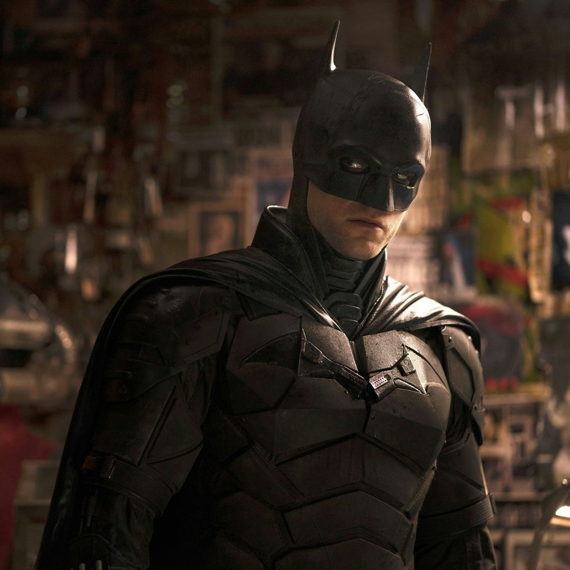 Robert Pattinson als Bruce Wayne alias Batman in einer Szene des Films „The Batman“.