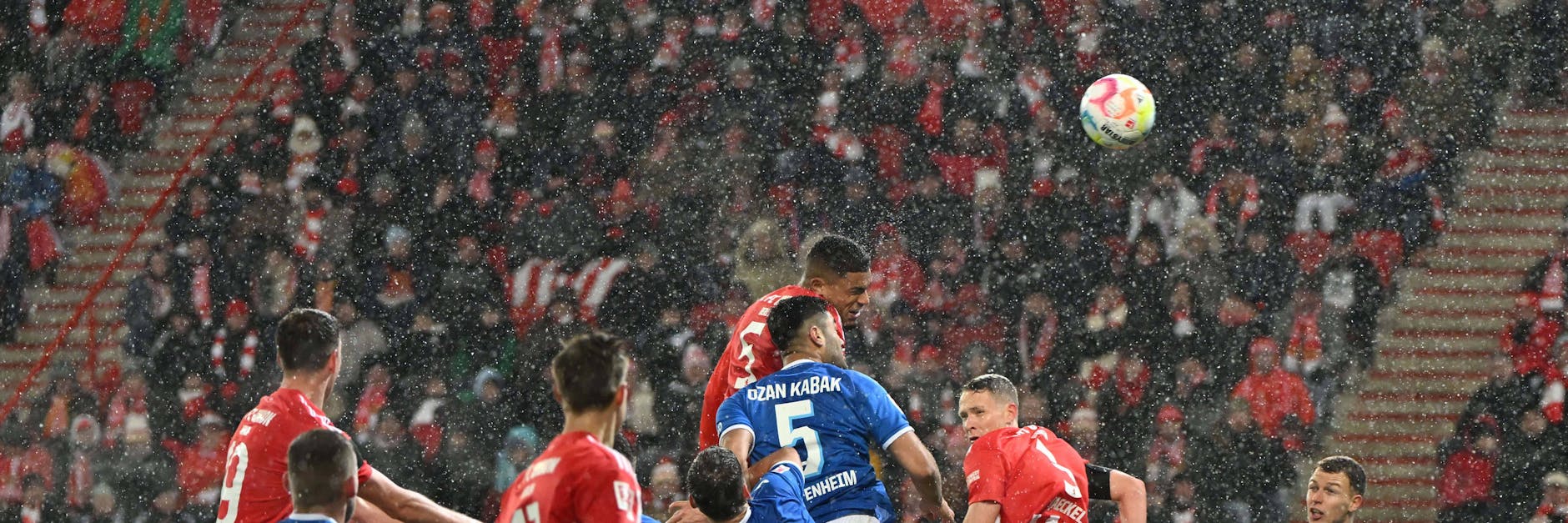 Danilho Doekhi bescherte dem 1. FC Union gegen Hoffenheim mit seinen beiden Kopfballtoren ein doppeltes Glücksgefühl.