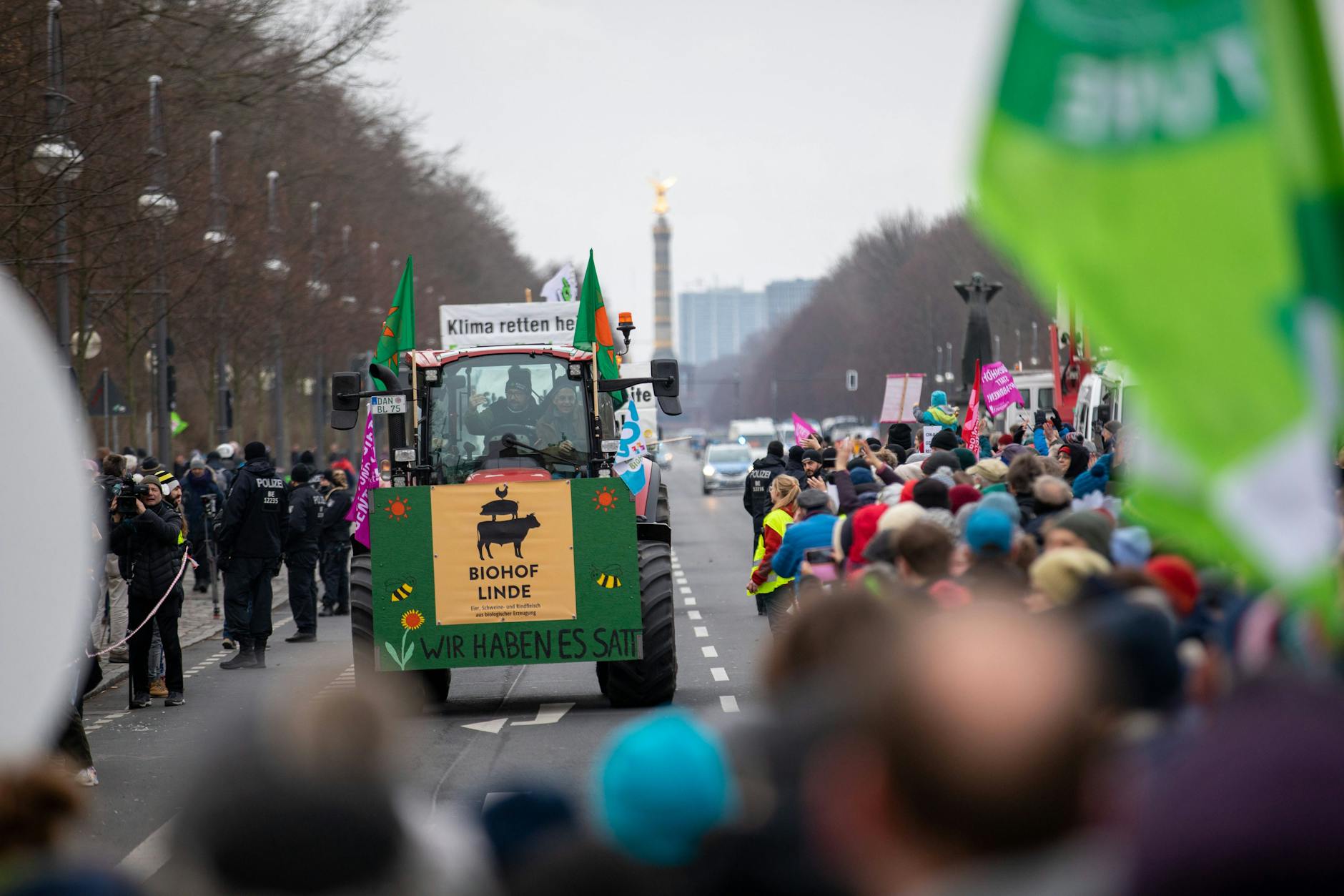 „Wir haben es satt“-Demonstration in Berlin.