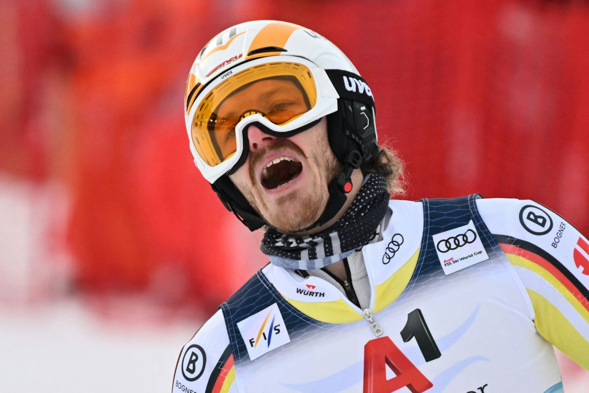 Schrie seinen Frust nach dem Slalom in Kitzbühel heraus: Linus Straßer.