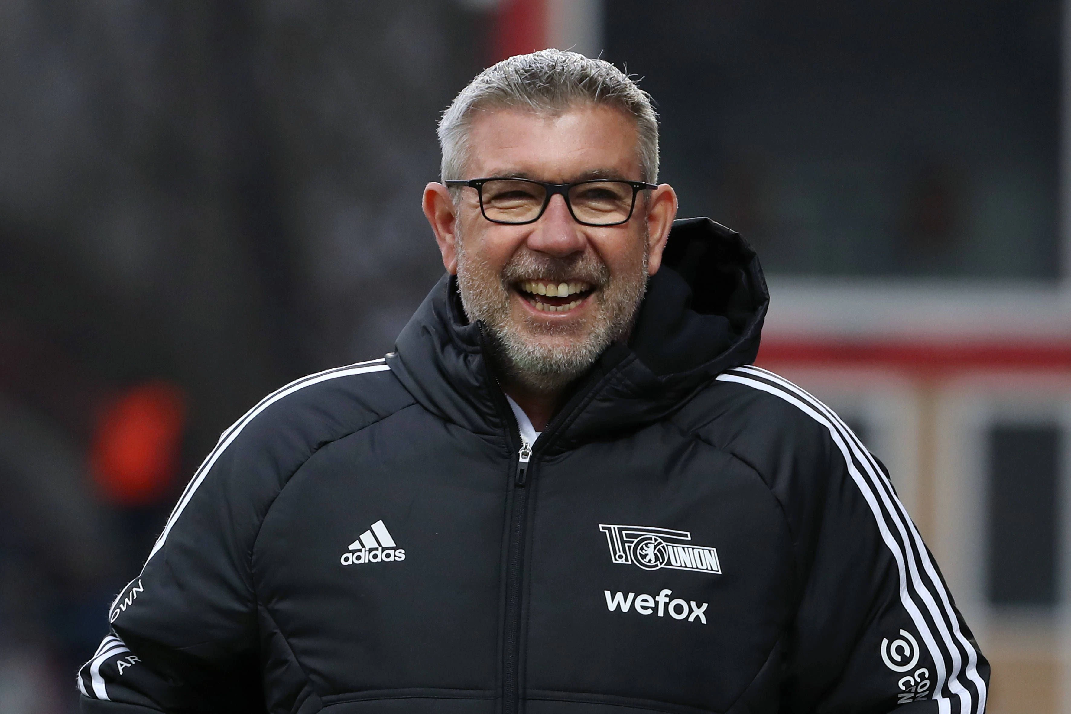 Urs Fischer durfte nach dem erfolgreich verlaufenen Spiel gegen Hoffenheim herzlich lachen.