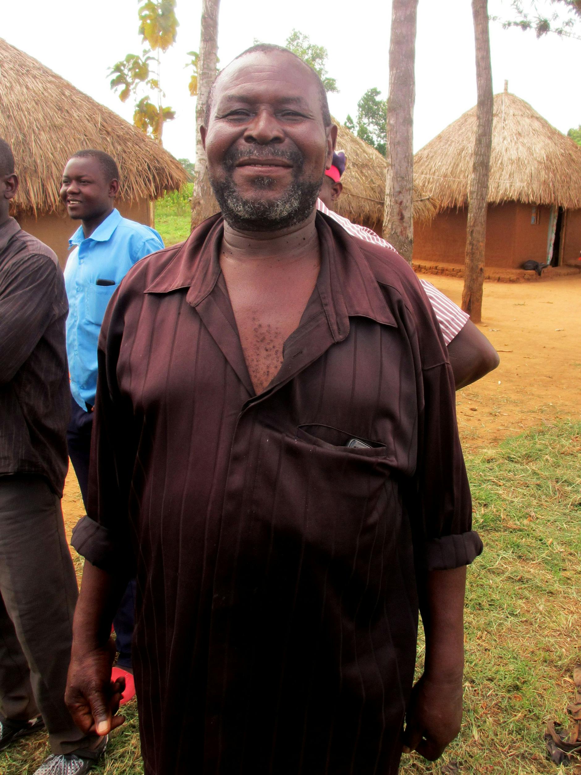 Musa Hasahya aus Uganda kann seine Großfamilie nicht mehr ernähren.