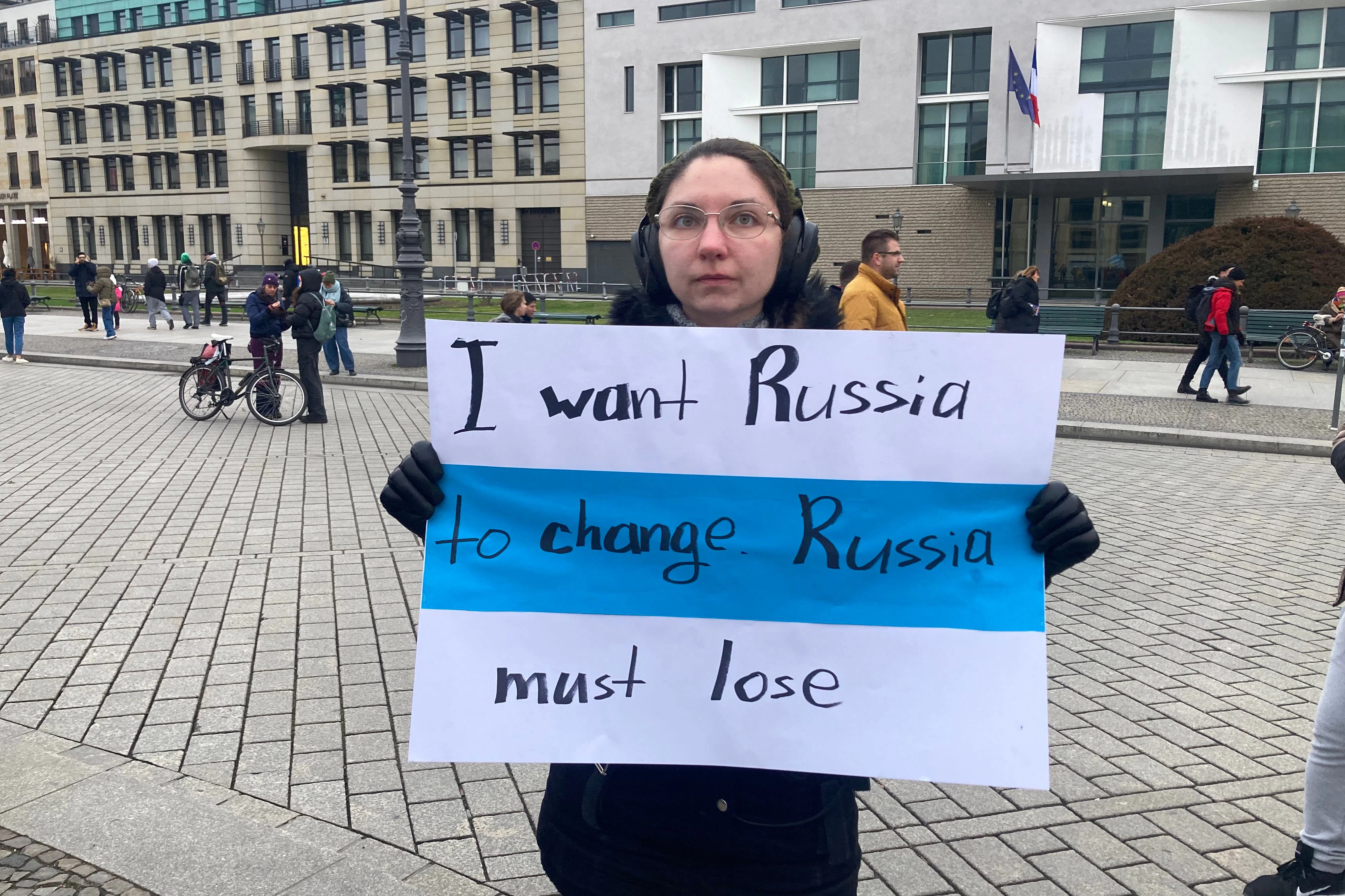 „Ich will, dass Russland sich verändert“: Die russische Aktivistin Anastasia Yerschowa.