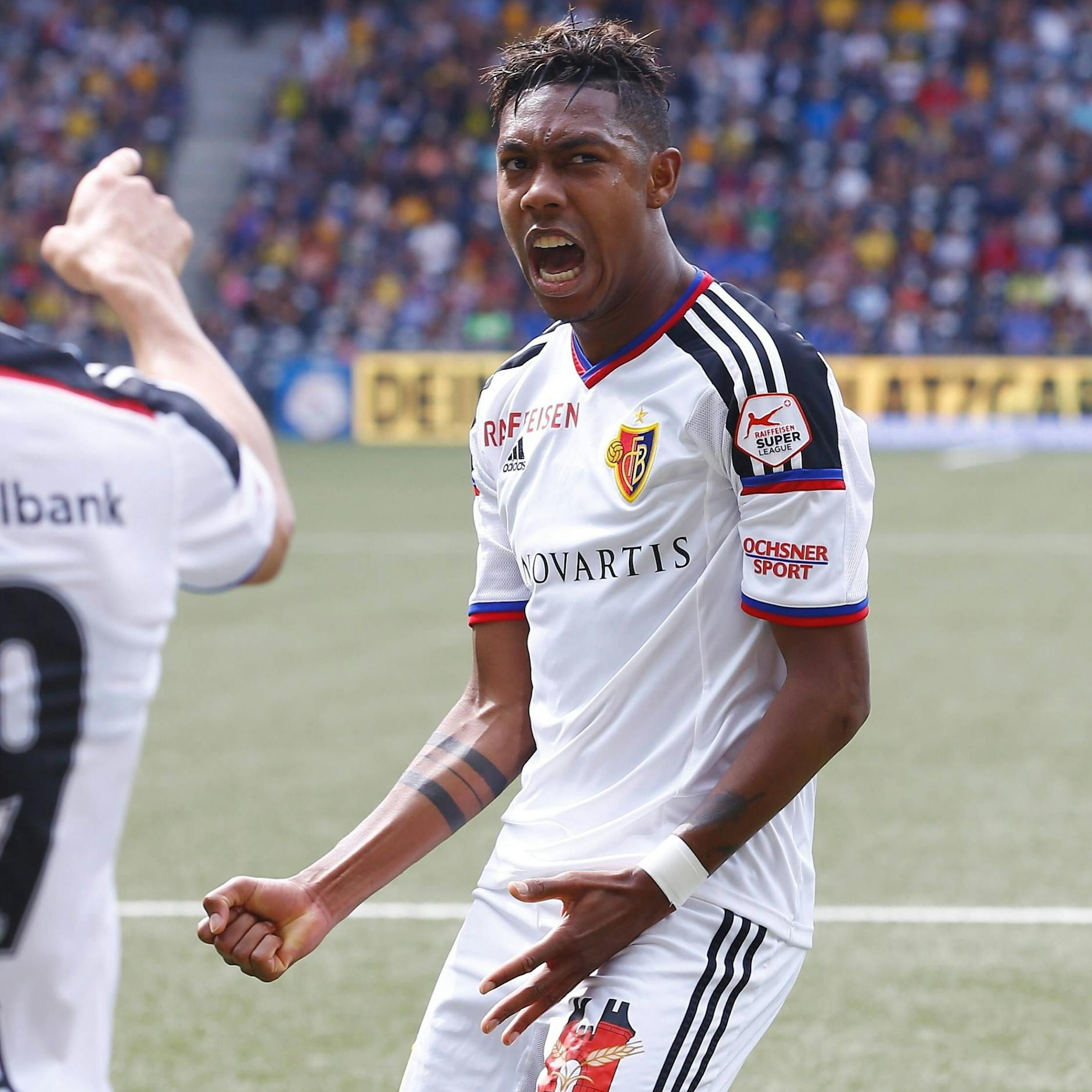 Herthas Djanga Boetius spielte von 2015 bis 2017 für den FC Basel.