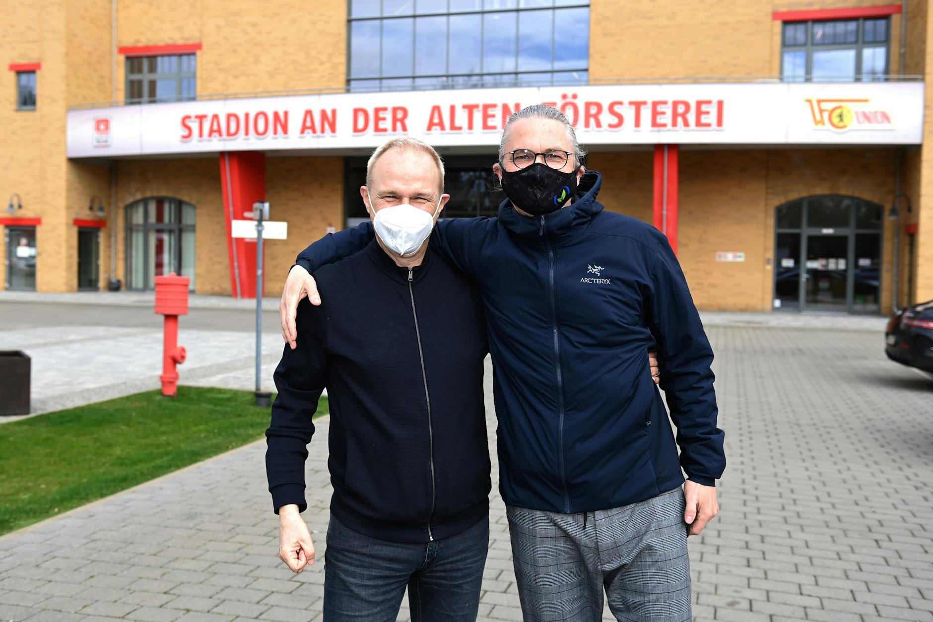 Ein Herthaner und ein Unioner: Axel Kruse und Christian Beeck plaudern über die Berliner Klubs im RBB-Podcast.