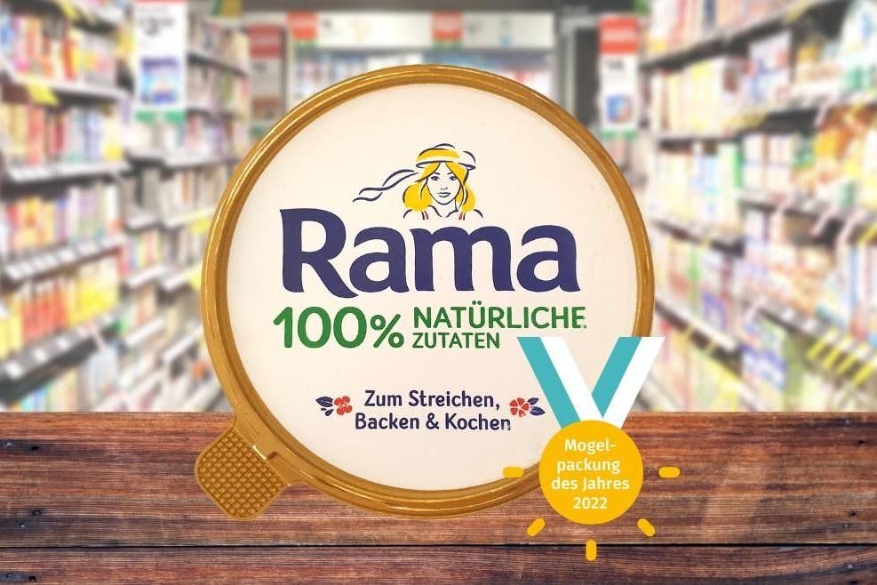 „Rama“ von Upfield ist „Mogelpackung des Jahres 2022“.