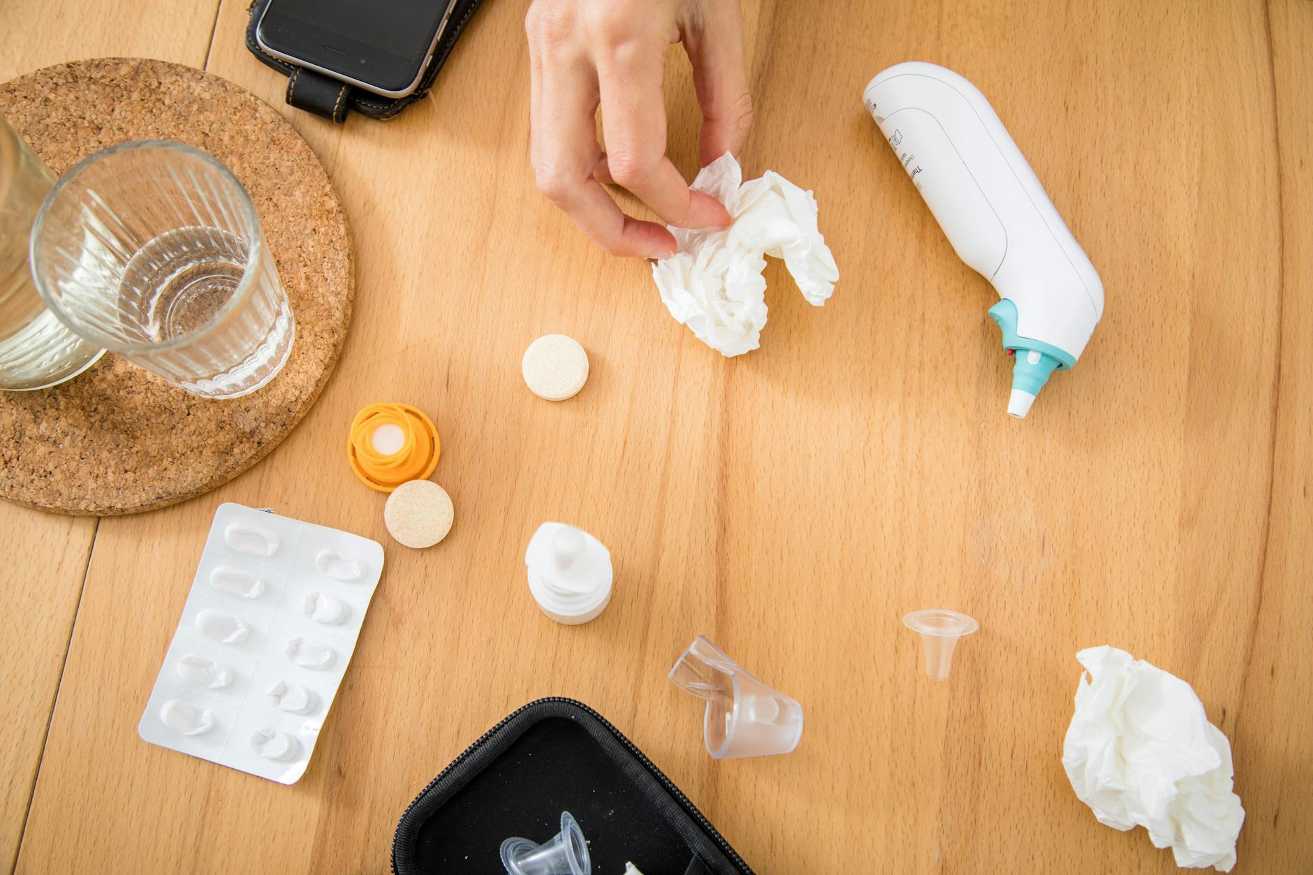 Bei Krankheit können Tabletten die Symptome lindern, dem Immunsystem hilft das aber nicht.