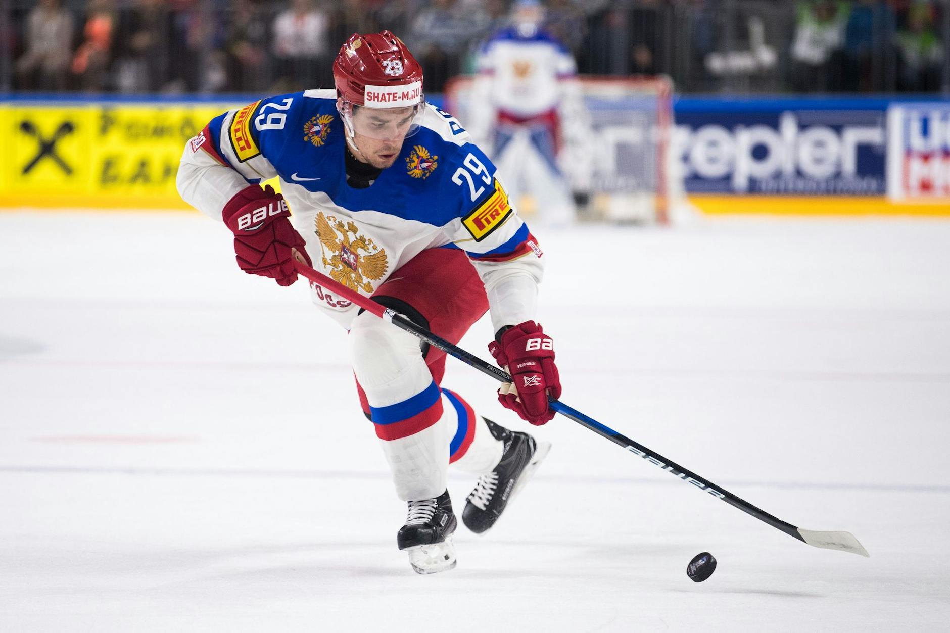 ARCHIV - Sorgte in der NHL für Aufsehen: Iwan Proworow.