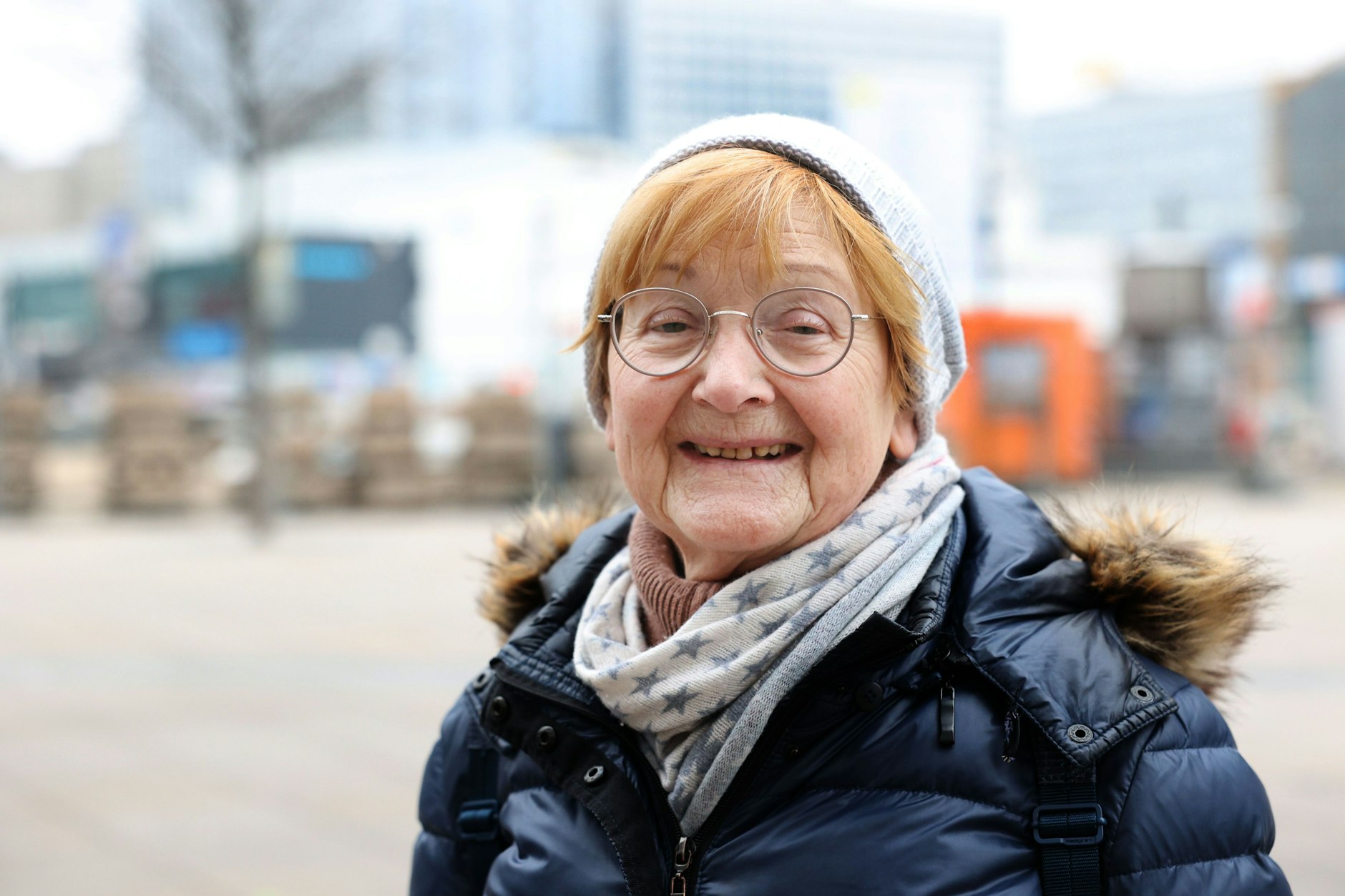 Traude (79), Rentnerin aus Mitte: „Berlin ist voller Leben.“
