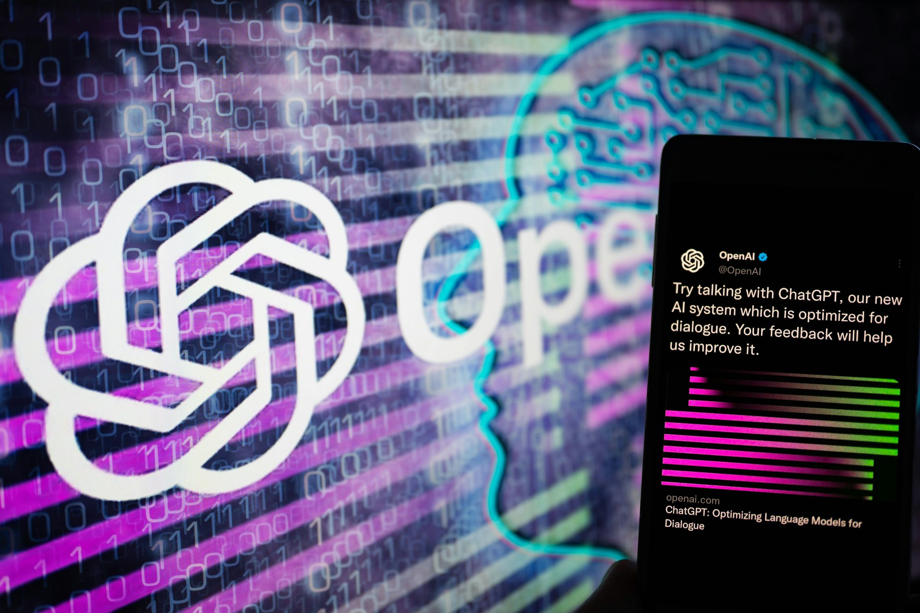 Die Wahrheit muss er noch trainieren: der Chatbot von OpenAI.