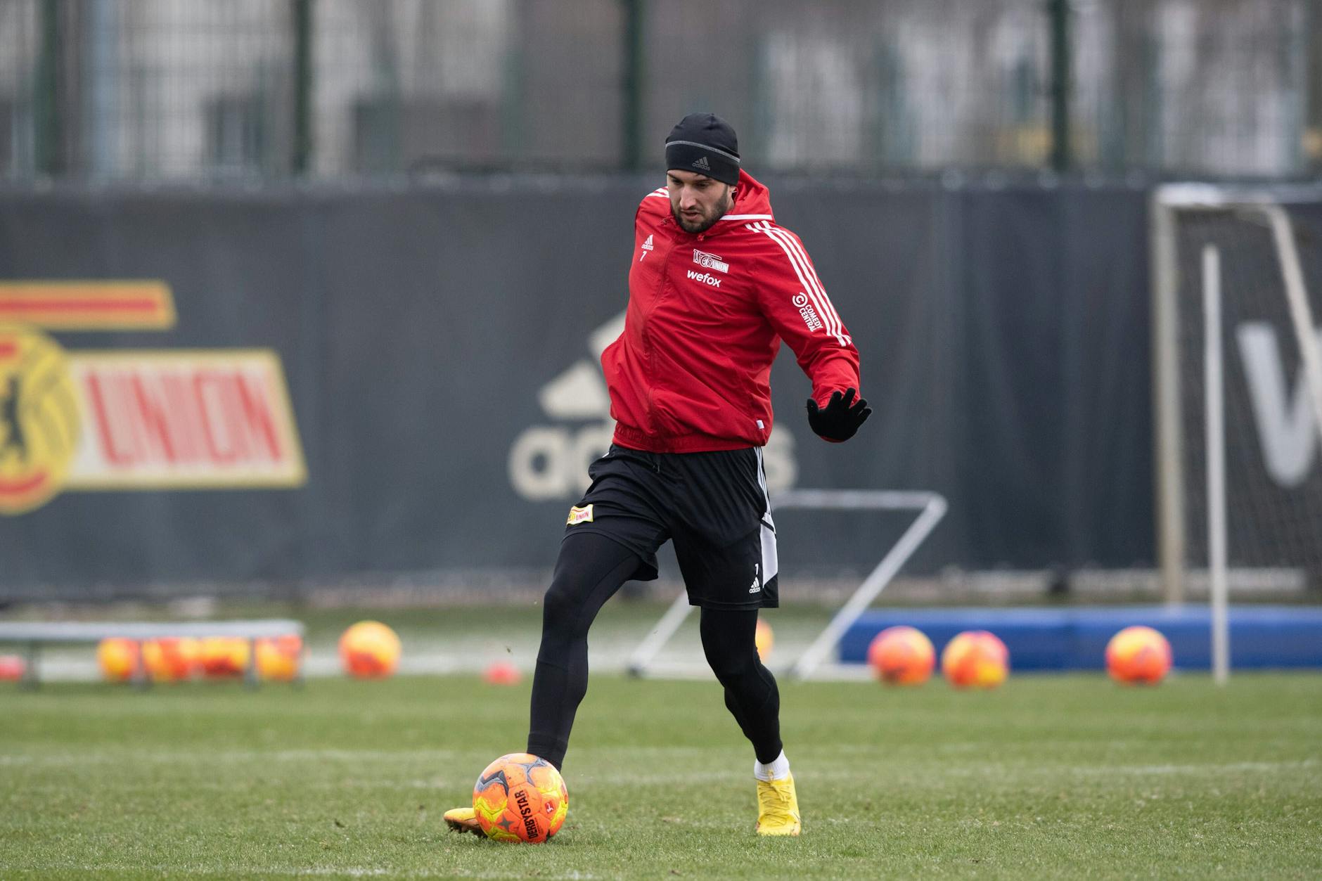 Levin Öztunali sieht man beim 1. FC Union Berlin fast nur noch im Training am Ball.