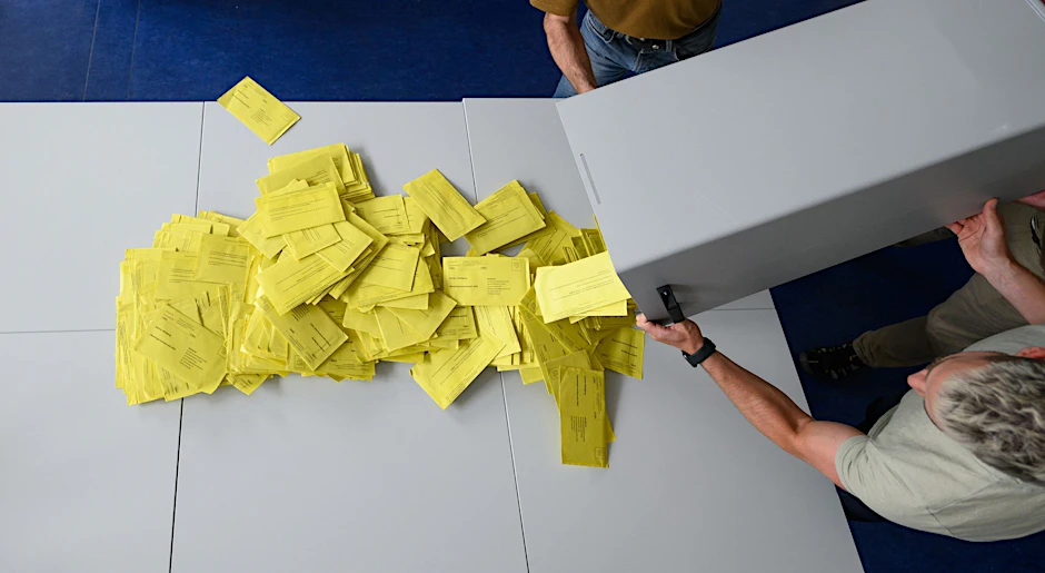 Wahlzettel, aber nur für CIS-Personen. Das ist mal wieder die typische Berliner Borniertheit. (Symbolbild).