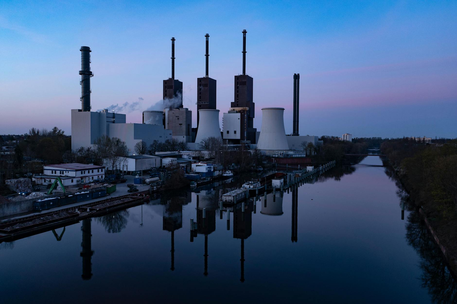 Vattenfalls Gaskraftwerk Lichterfelde