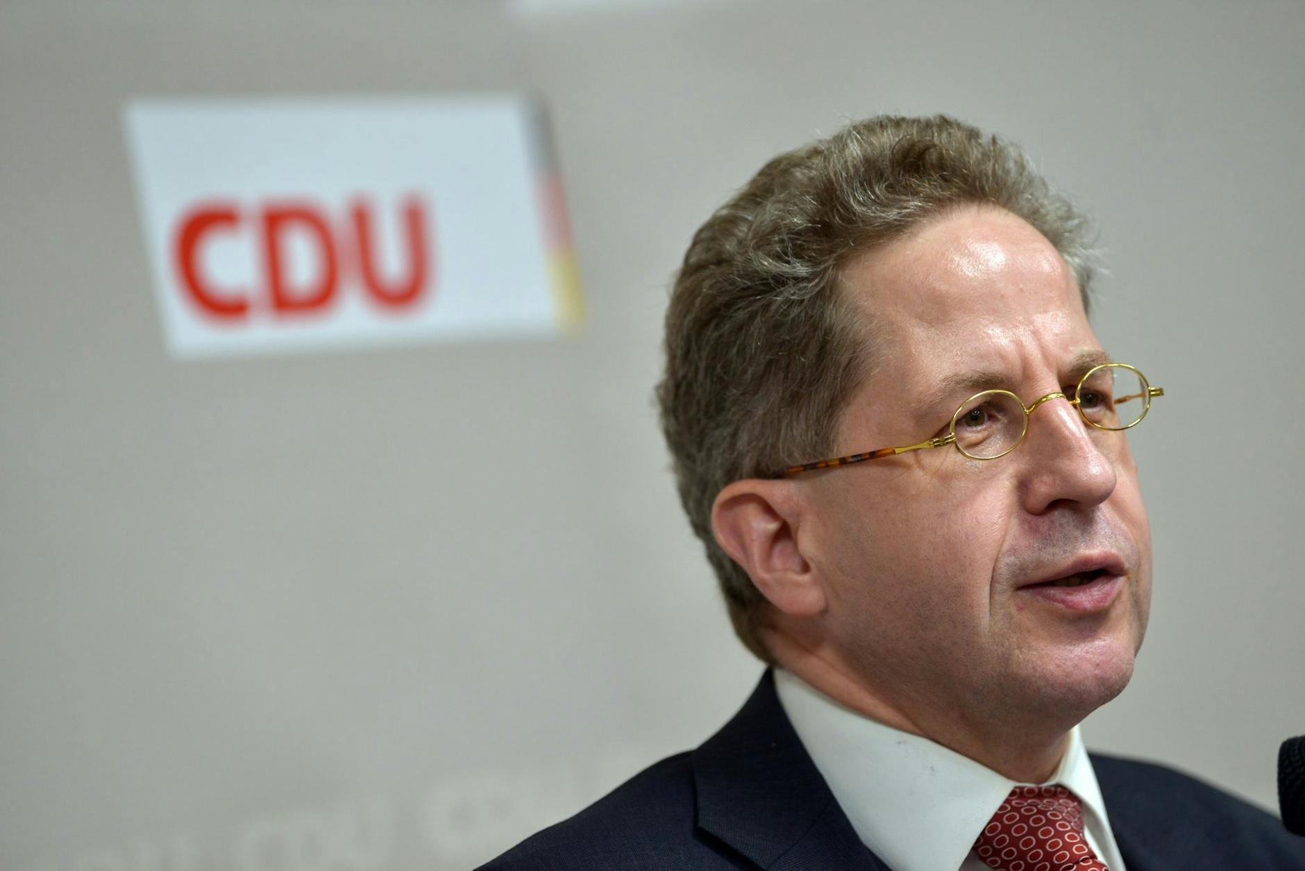 ARCHIV - Hans-Georg Maaßen ist in seiner eigenen Partei umstritten.