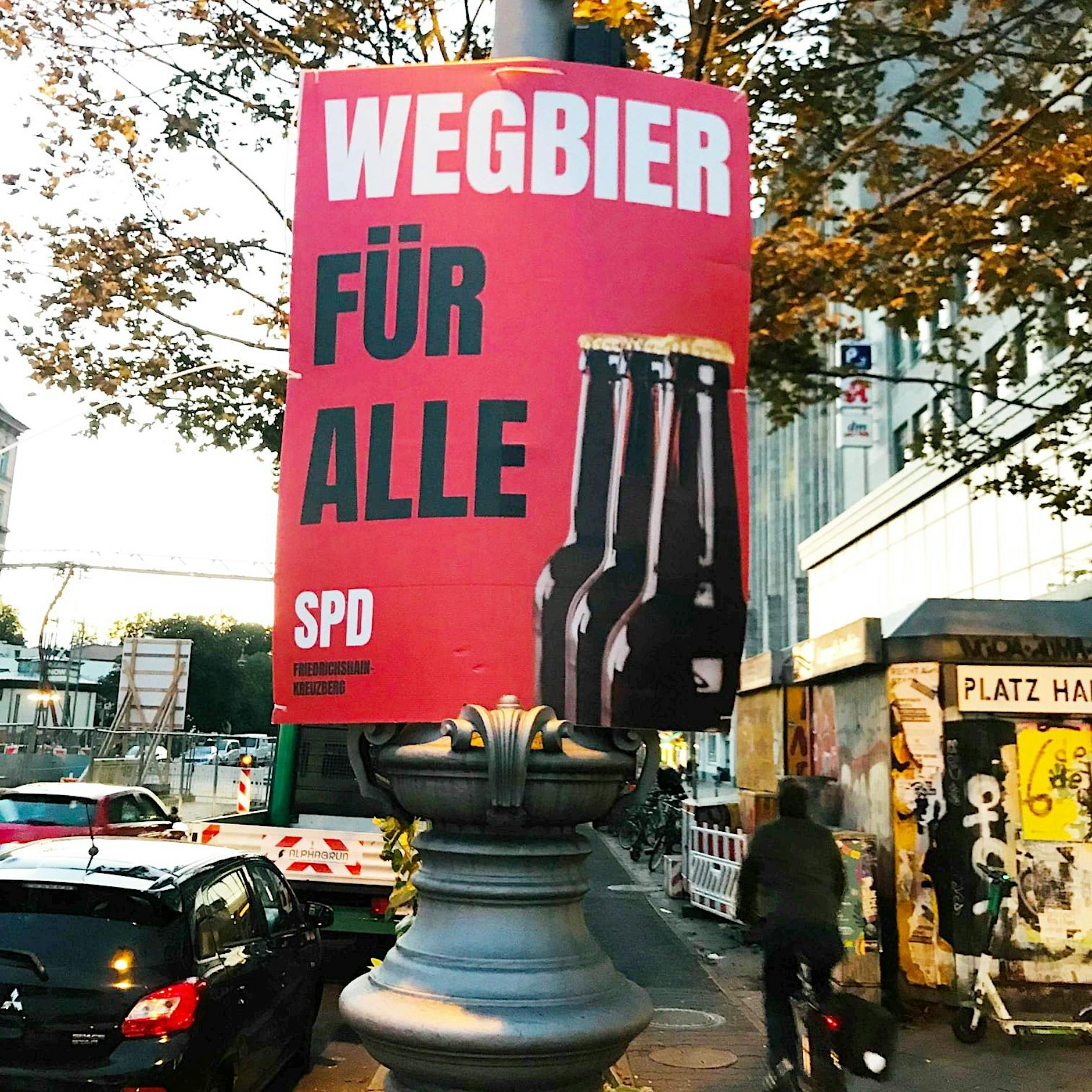 Wahlkampf in Berlin: Die SPD fordert Bier für alle