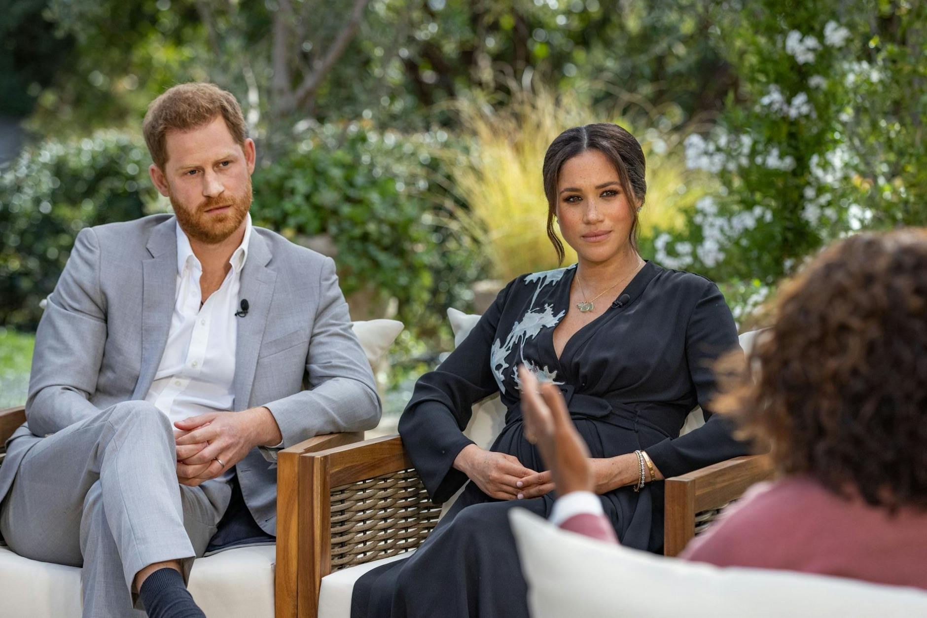Filmreif: Harry und Meghan im Gespräch mit Moderatorin Oprah Winfrey