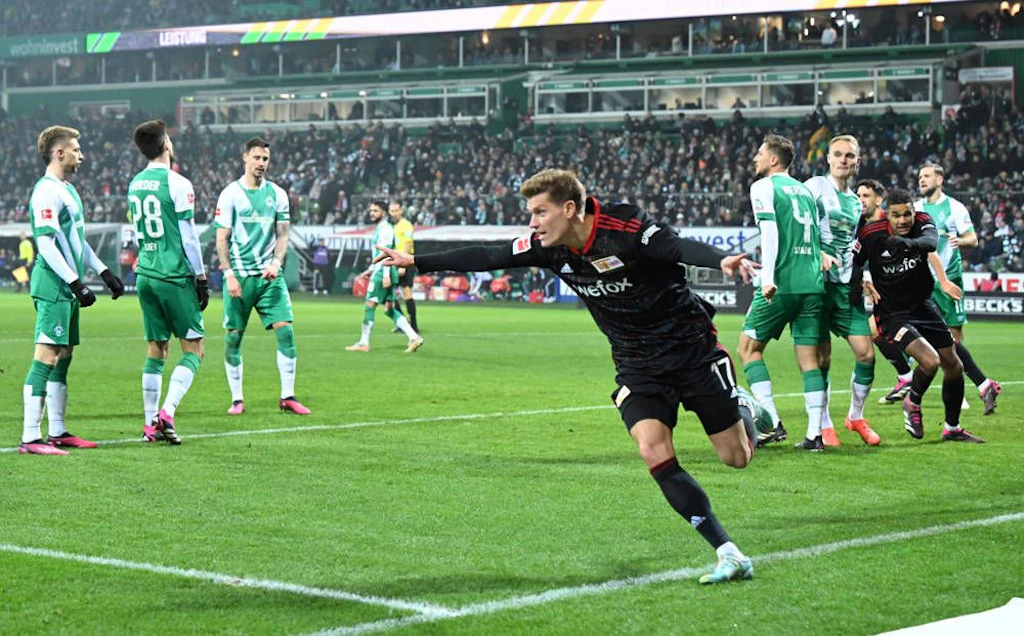 Rückstand? Egal! Union Berlin gewinnt in Bremen und stellt einen Rekord auf
