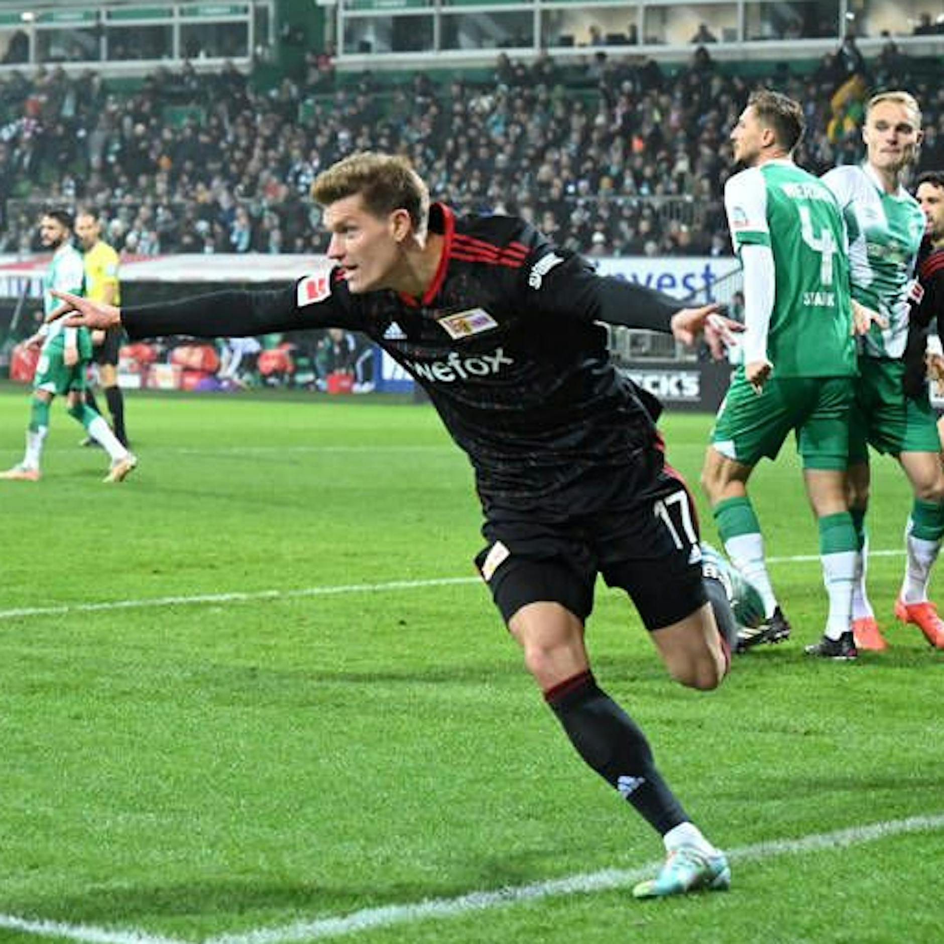 Rückstand? Egal! Union Berlin gewinnt in Bremen und stellt einen Rekord auf