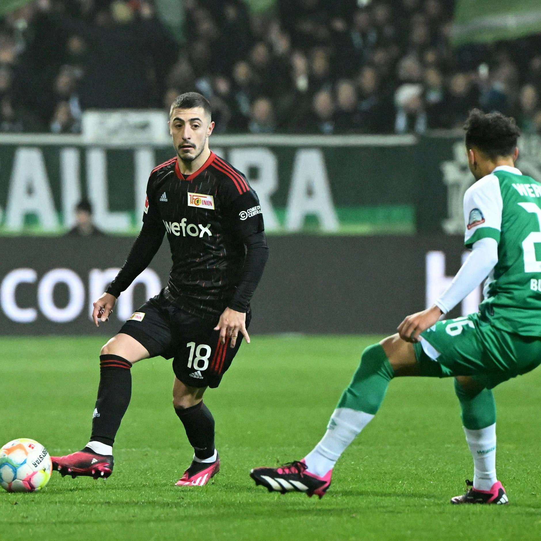 Unions WM-Star Josip Juranovic glänzte bei seinem Debüt in Bremen.
