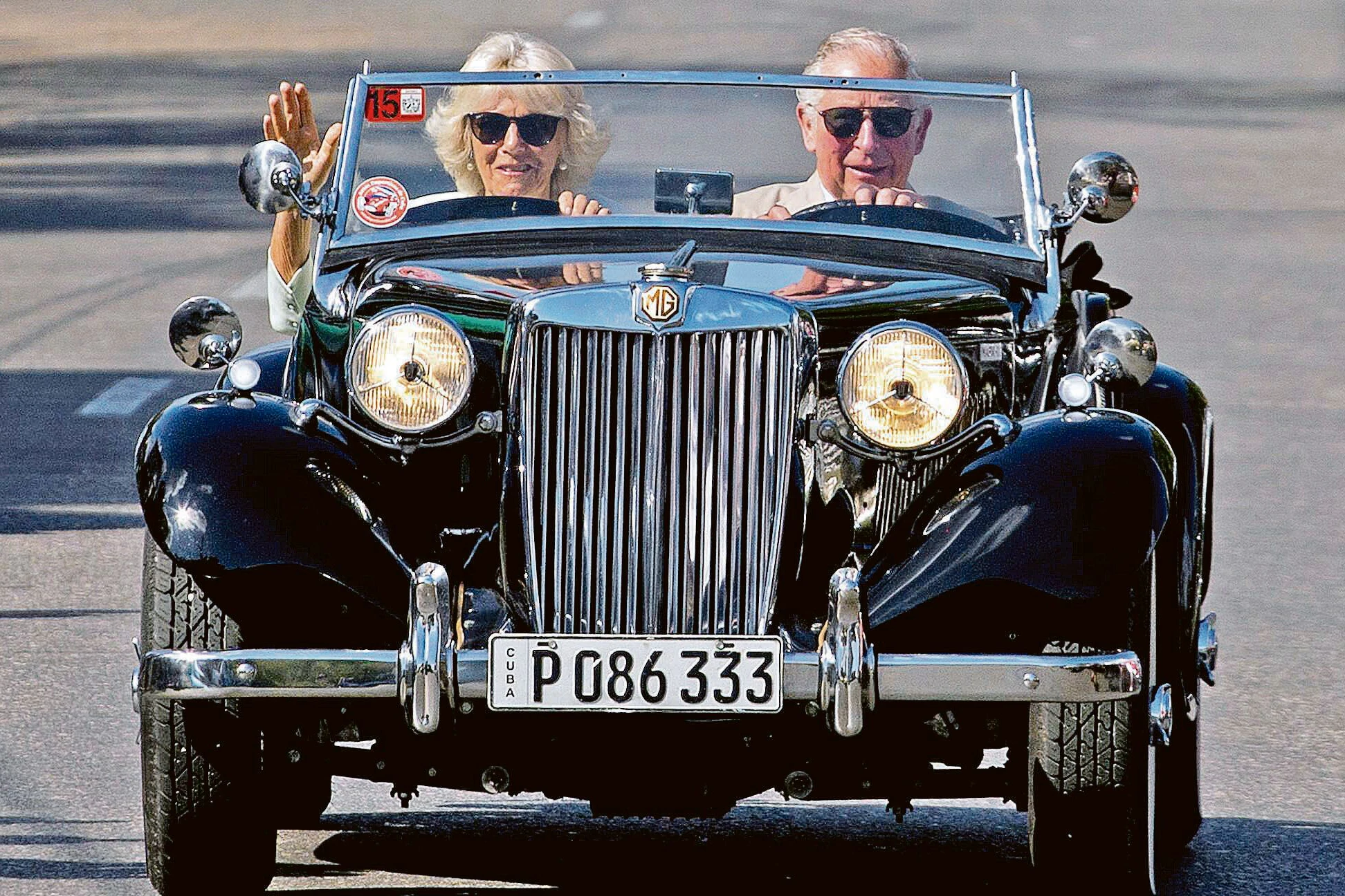 Angezogene Handbremse? Nicht bei Charles und Camilla.