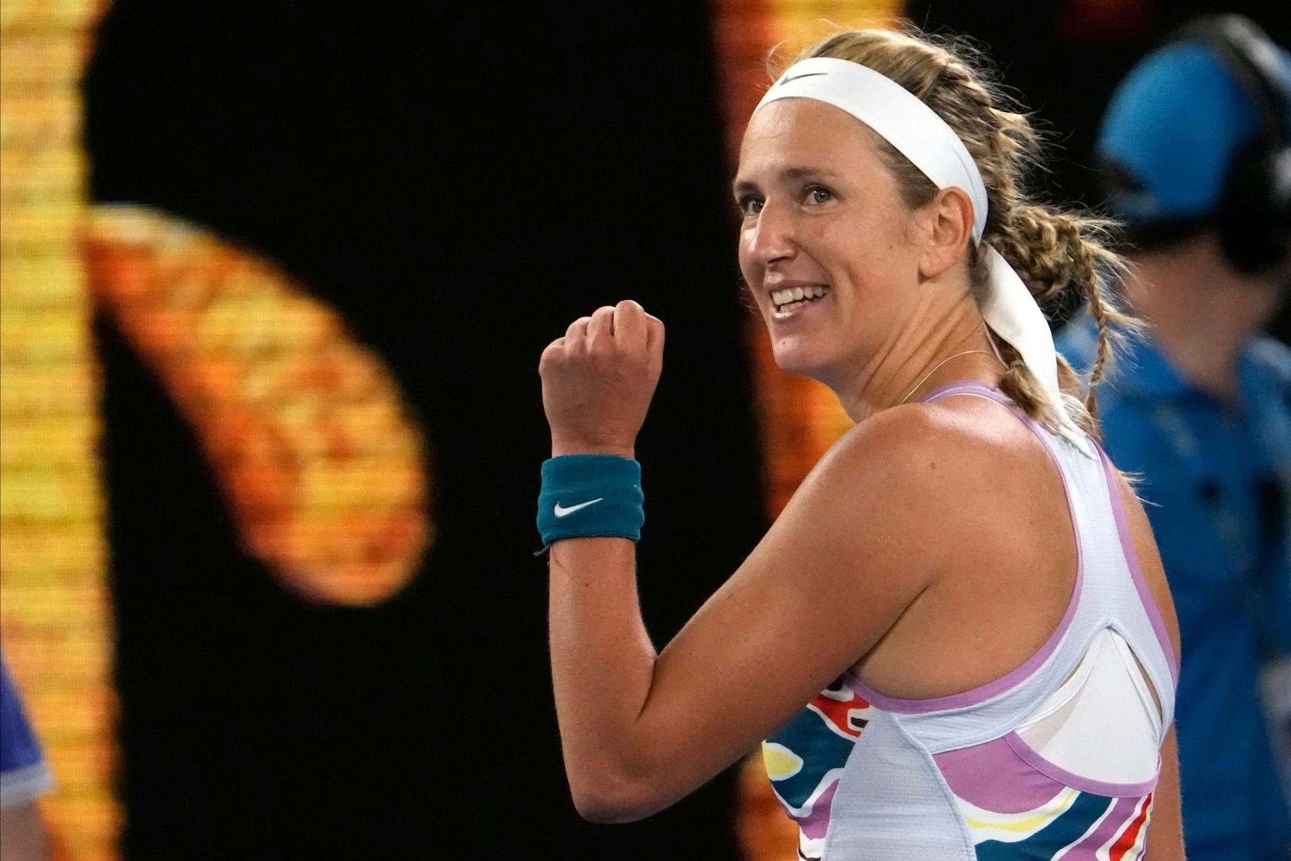 Steht in Melbourne im Halbfinale: Viktoria Asarenka.