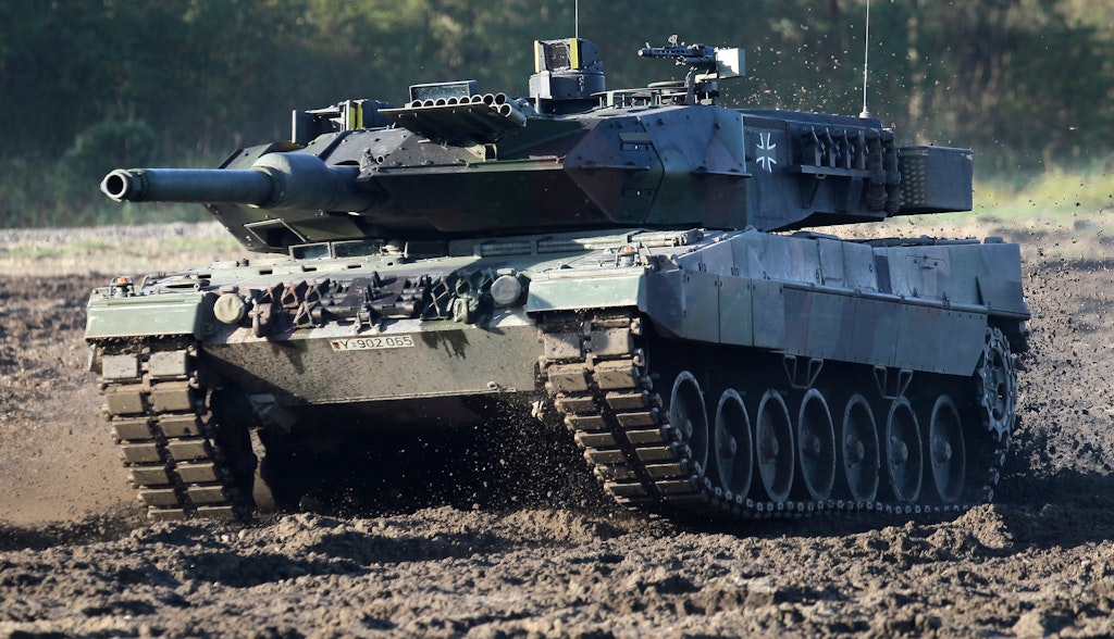 Offiziell: Deutschland liefert 14 Leopard-2-Kampfpanzer in die Ukraine