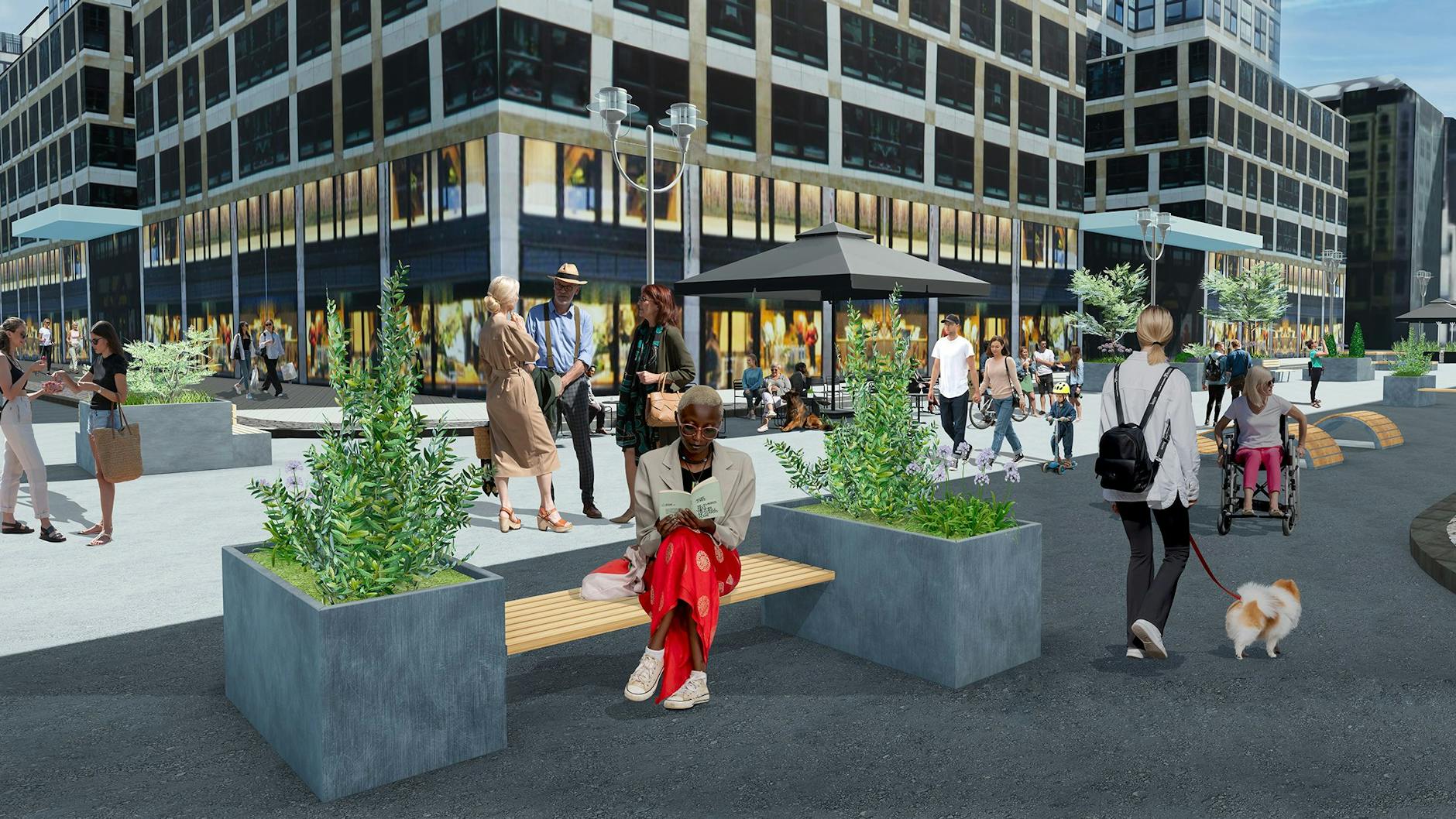 Der Einzelhandelsmix in der Friedrichstraße trifft nicht überall die Bedürfnisse der Kunden. 