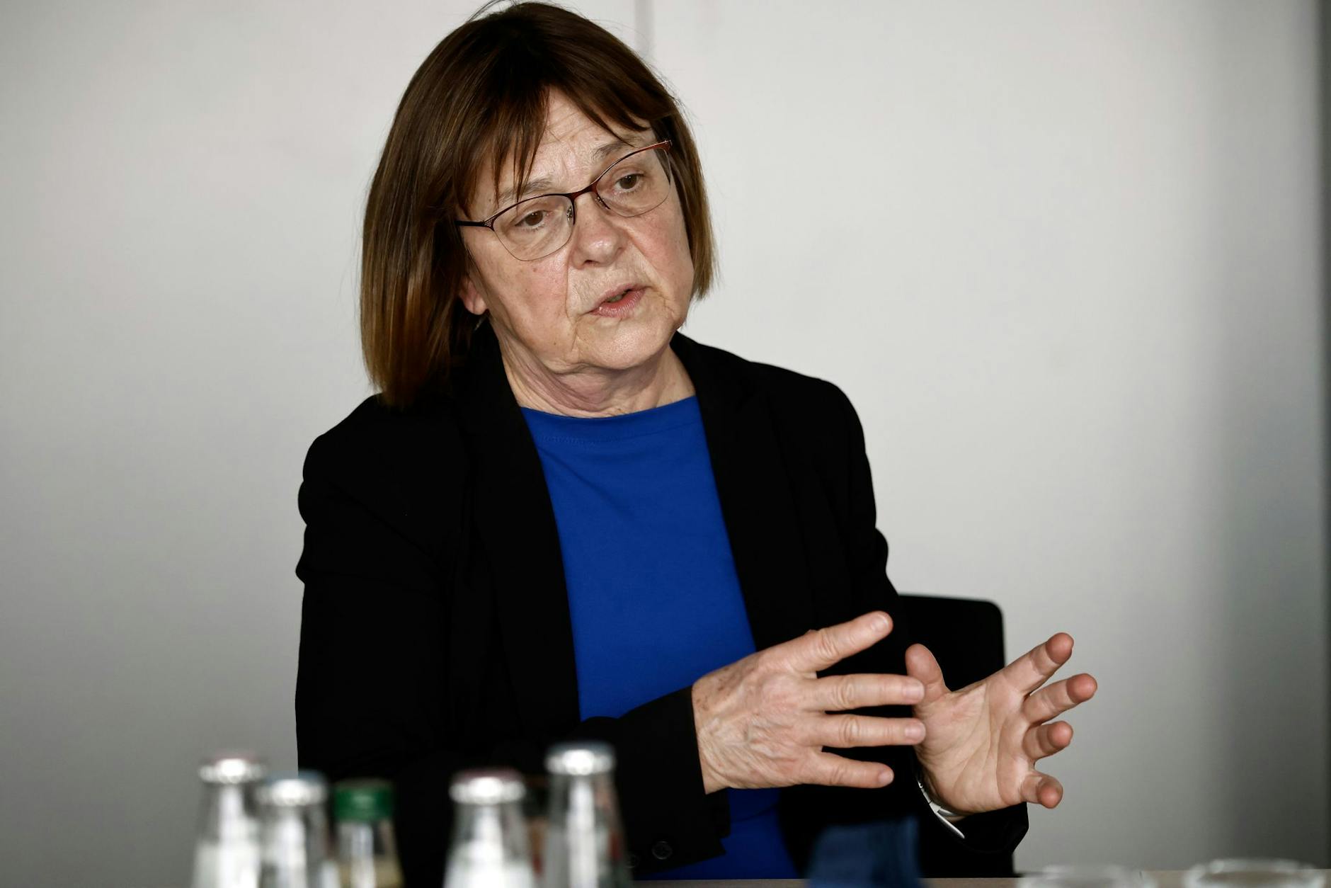 ARCHIV - Ursula Nonnemacher (Bündnis 90/Die Grünen), Ministerin für Soziales, Gesundheit, Integration und Verbraucherschutz.