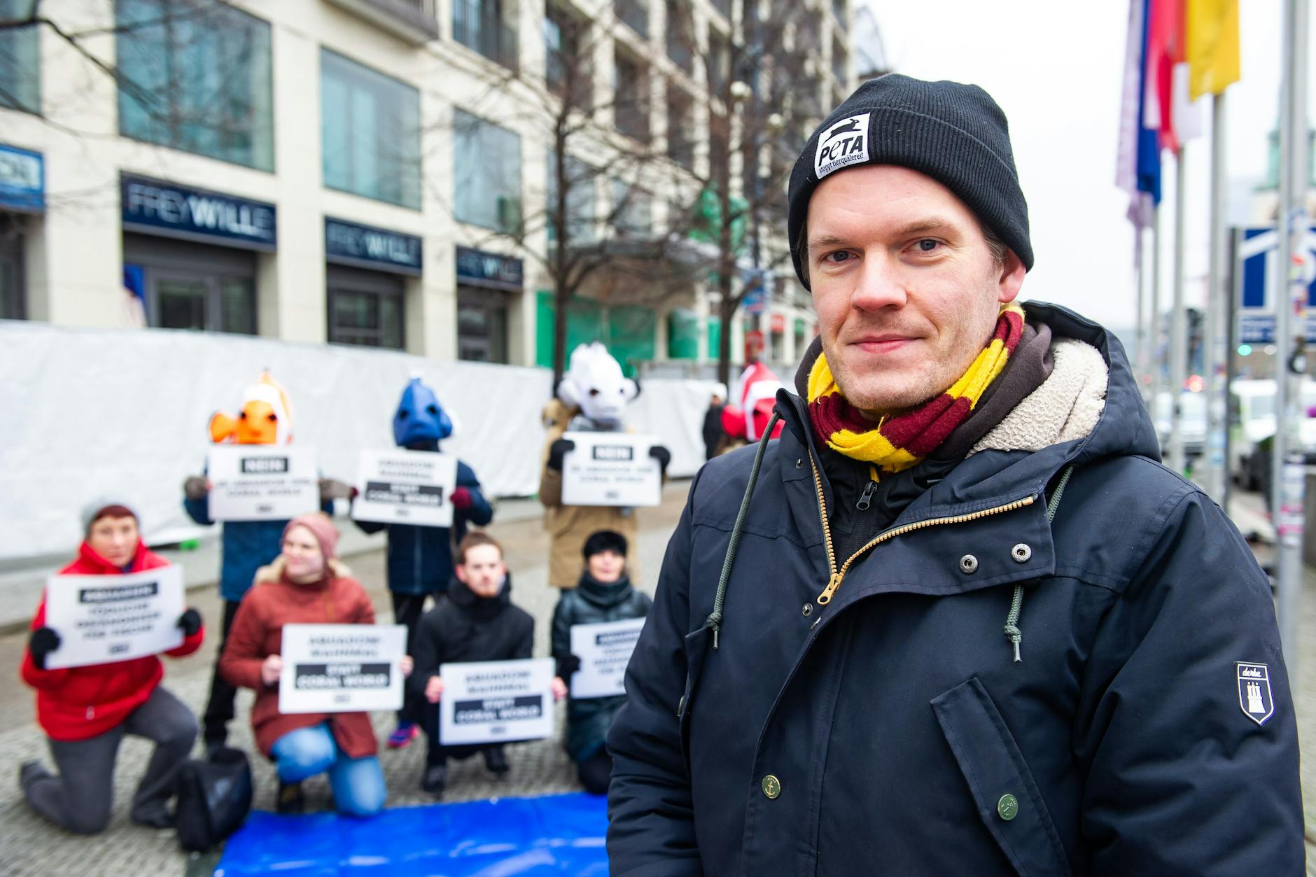 Jens Vogt sagt, das Hotel habe sich mit dem Aquarium gebrüstet.