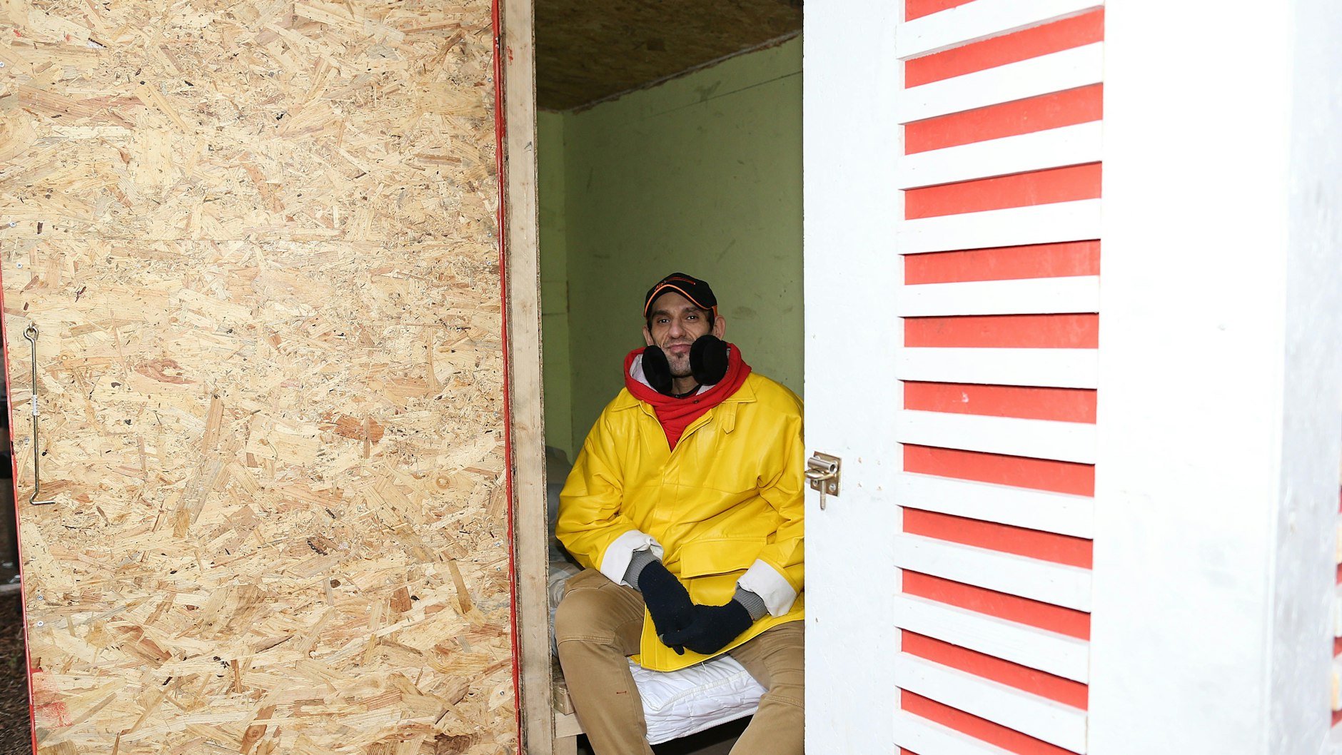 Alexander wohnt nicht am Ostbahnhof, sondern in einem Tiny House im Norden der Stadt. Bei der Vorstellung berichtete er von seinen Erfahrungen.&nbsp;