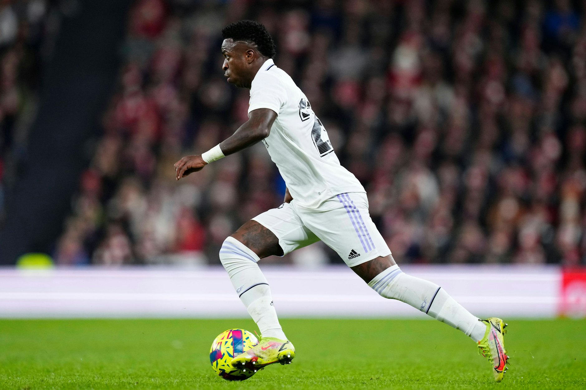 Real Madrids Brasilianer Vinicius Junior wurde Opfer einer ekelhaften Rassisten-Attacke.&nbsp;