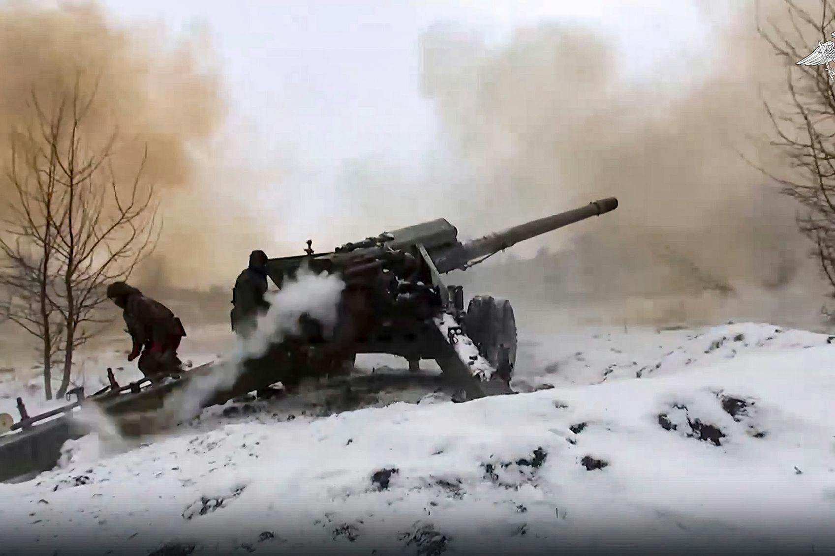 Russische Soldaten in der Ukraine. Offenbar befinden sich auch Deutsche unter den Söldnern der russischen Wagner-Truppe.