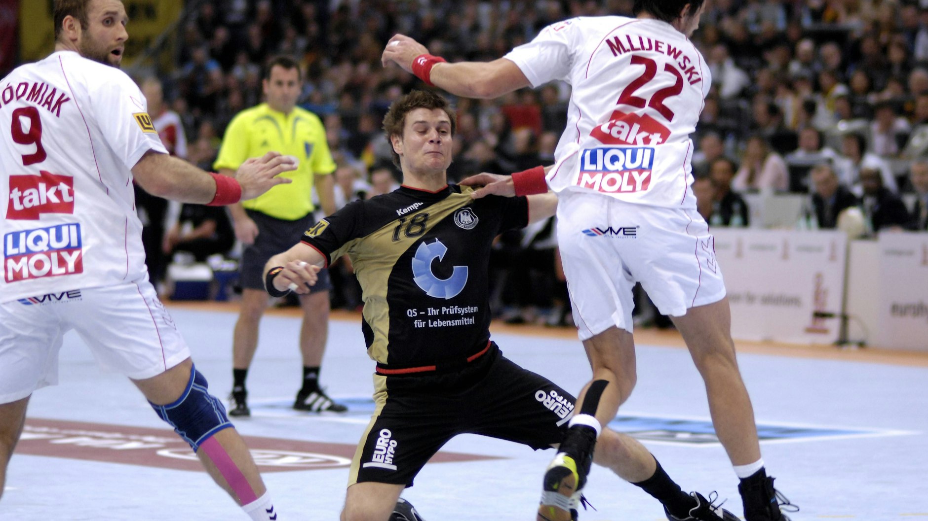 Wurde 2007 Handball-Weltmeister und will sich nun die „Let’s Dance“-Krone sichern: Michael „Mimi“ Kraus.