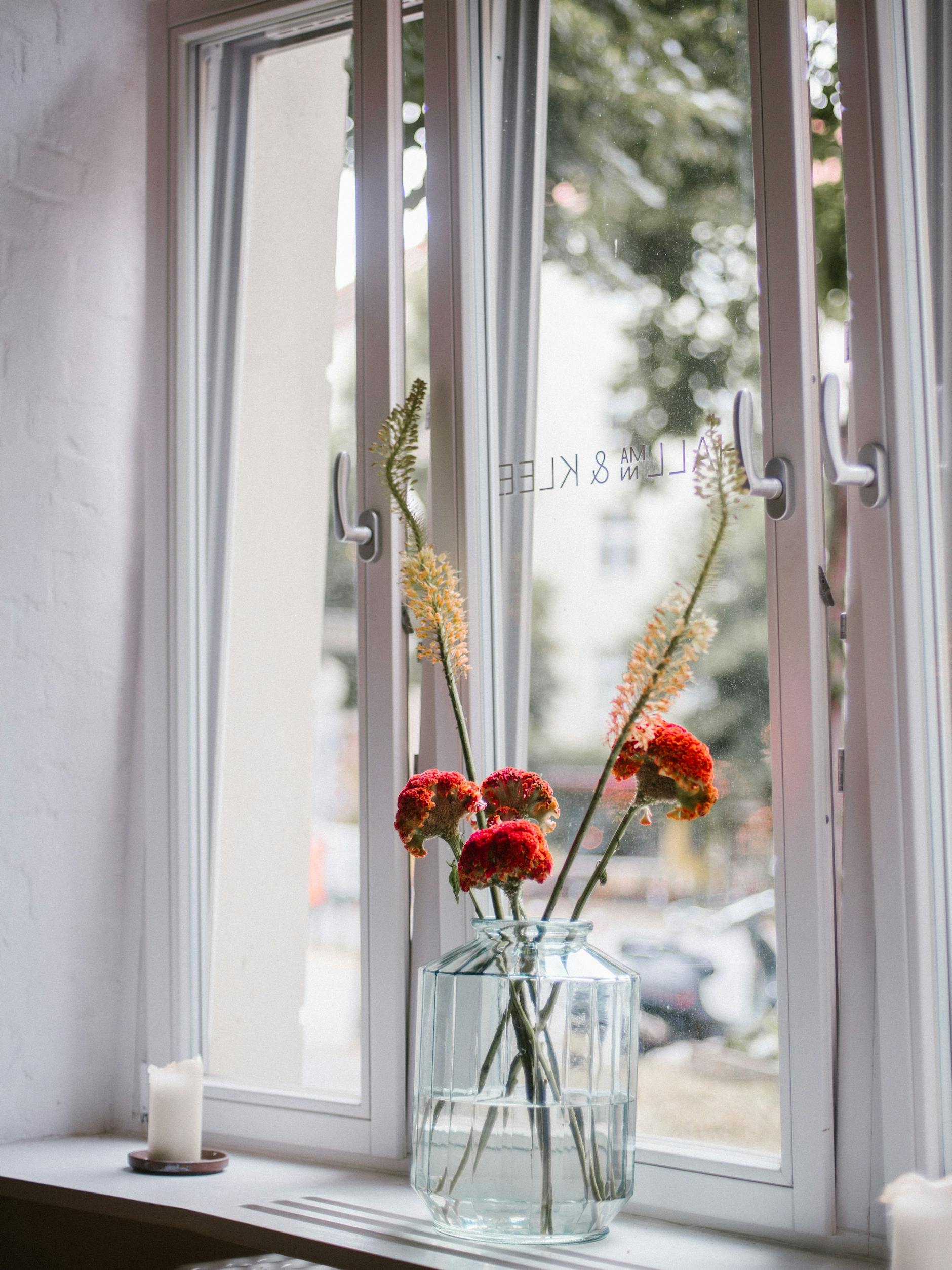 Gute Lage und immer frische Blumen: Allein die Einrichtung lässt die Erwartung wachsen. Das Hallmann & Klee ist ein richtig gutes Restaurant.