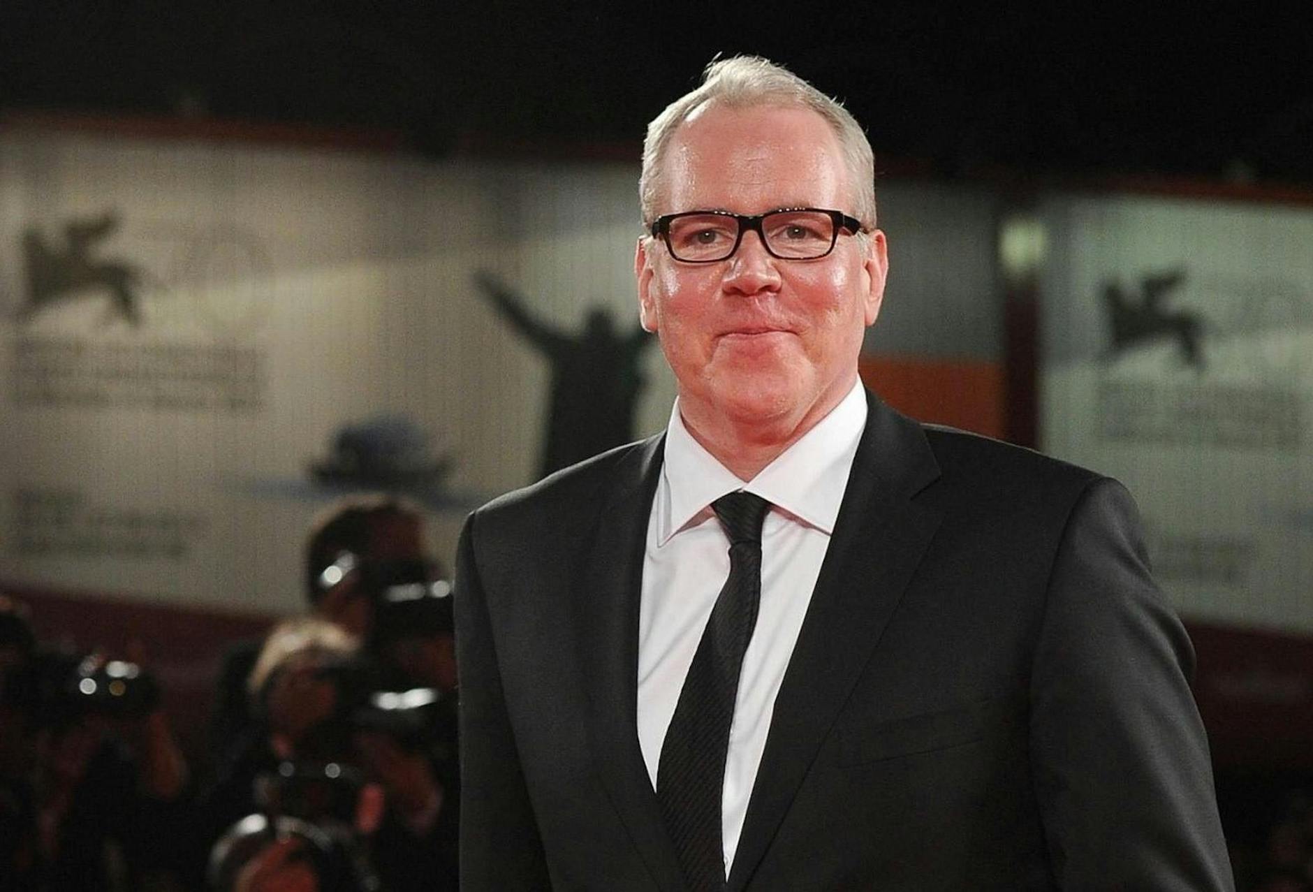 ARCHIV - US-Schriftsteller Bret Easton Ellis 2013 beim Filmfestival von Venedig.